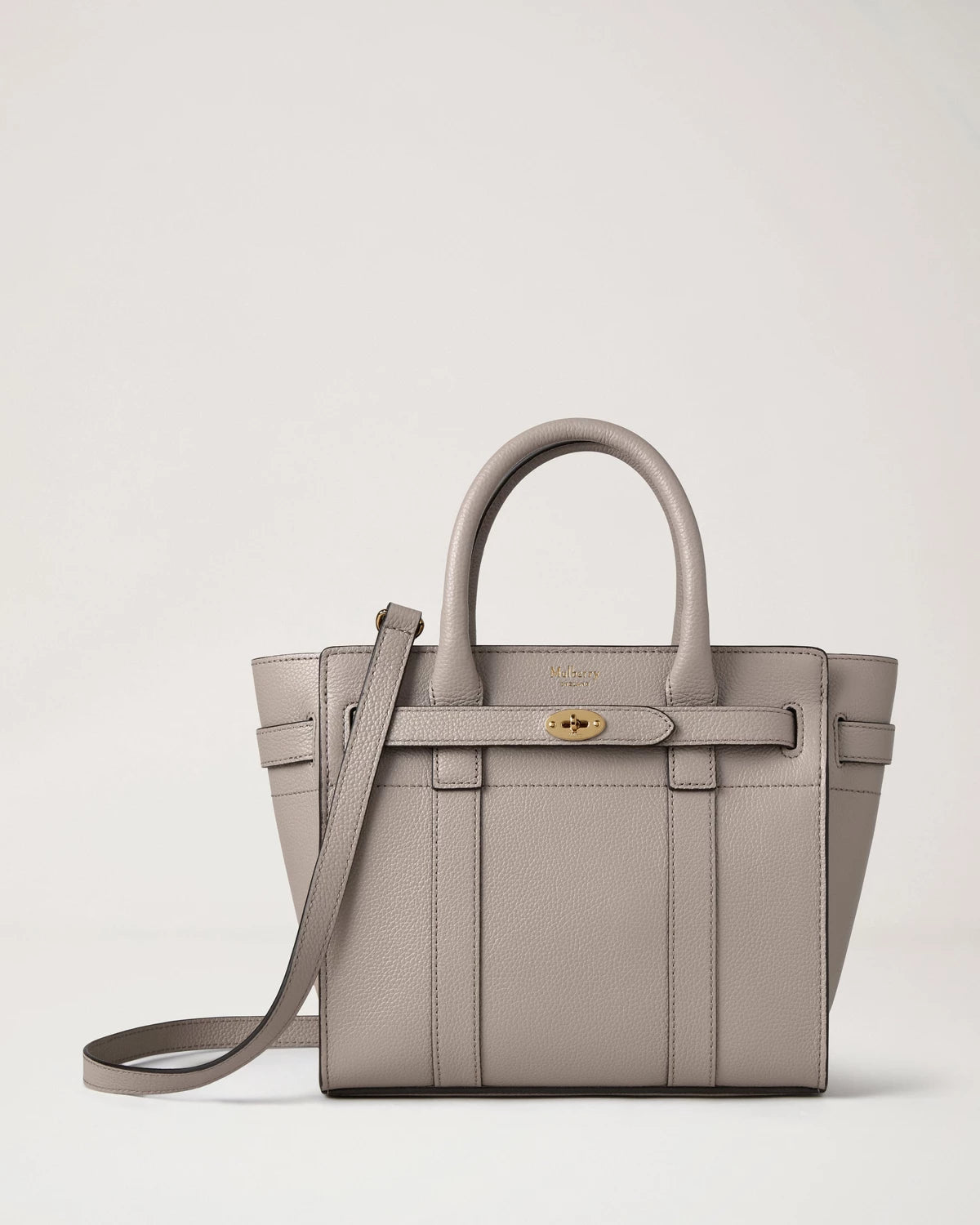 Mini Zipped Bayswater, Cashmere Taupe