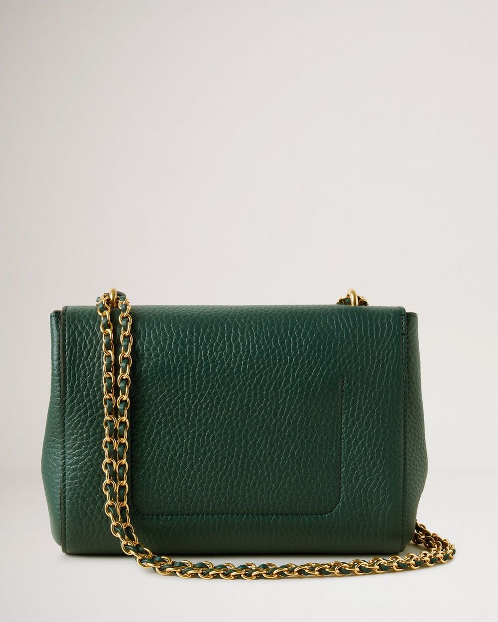 Lilien-Handtasche, Mulberry Grün