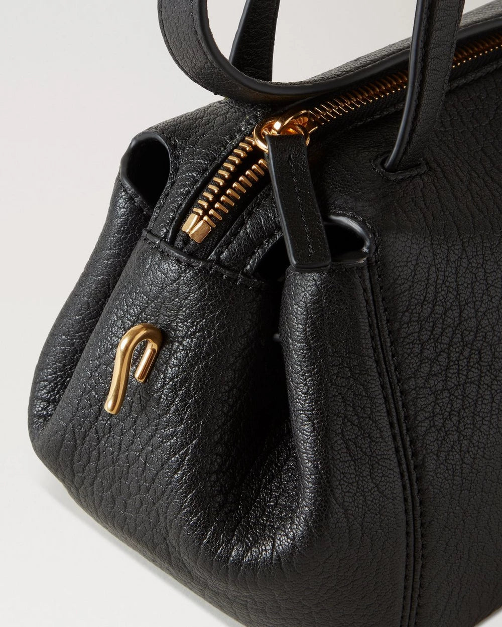 Kleine Schultertasche Meadow, Schwarz