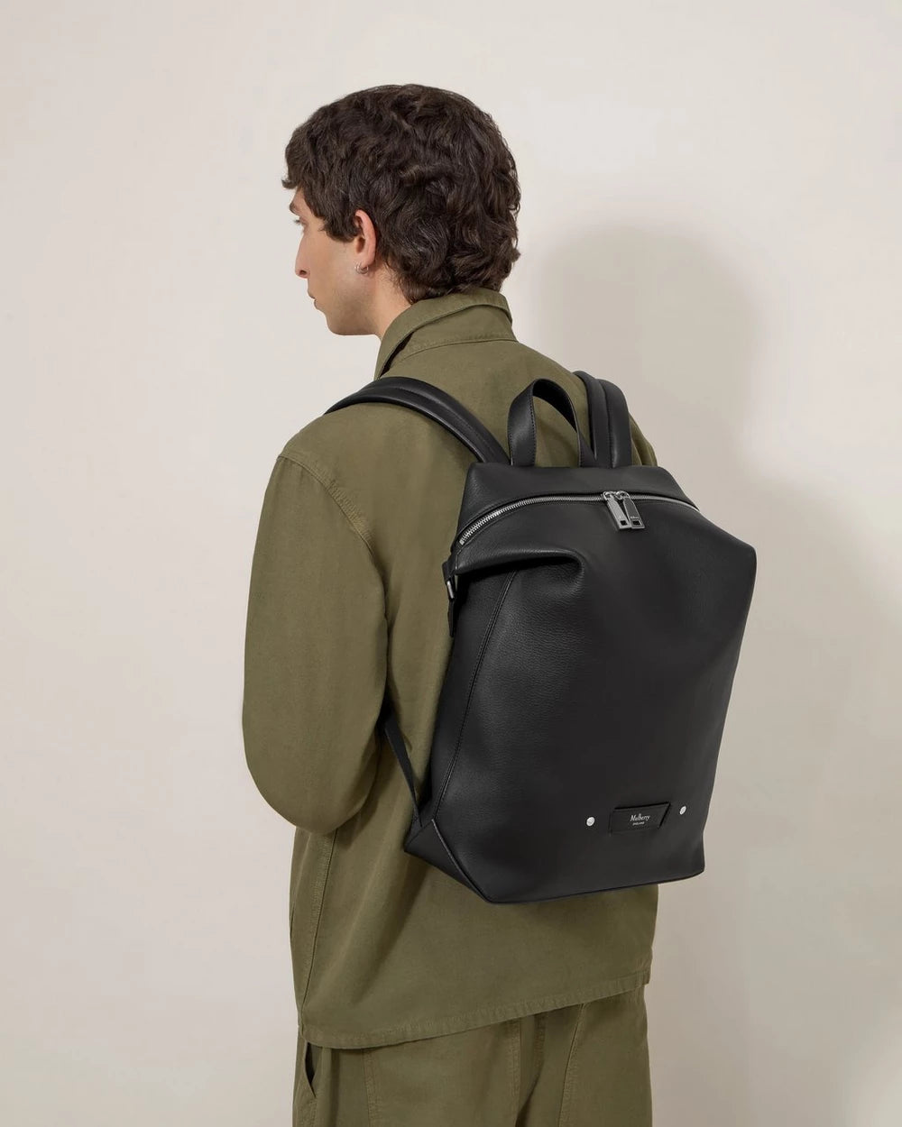 Rye Backpack Supple Calf, Black