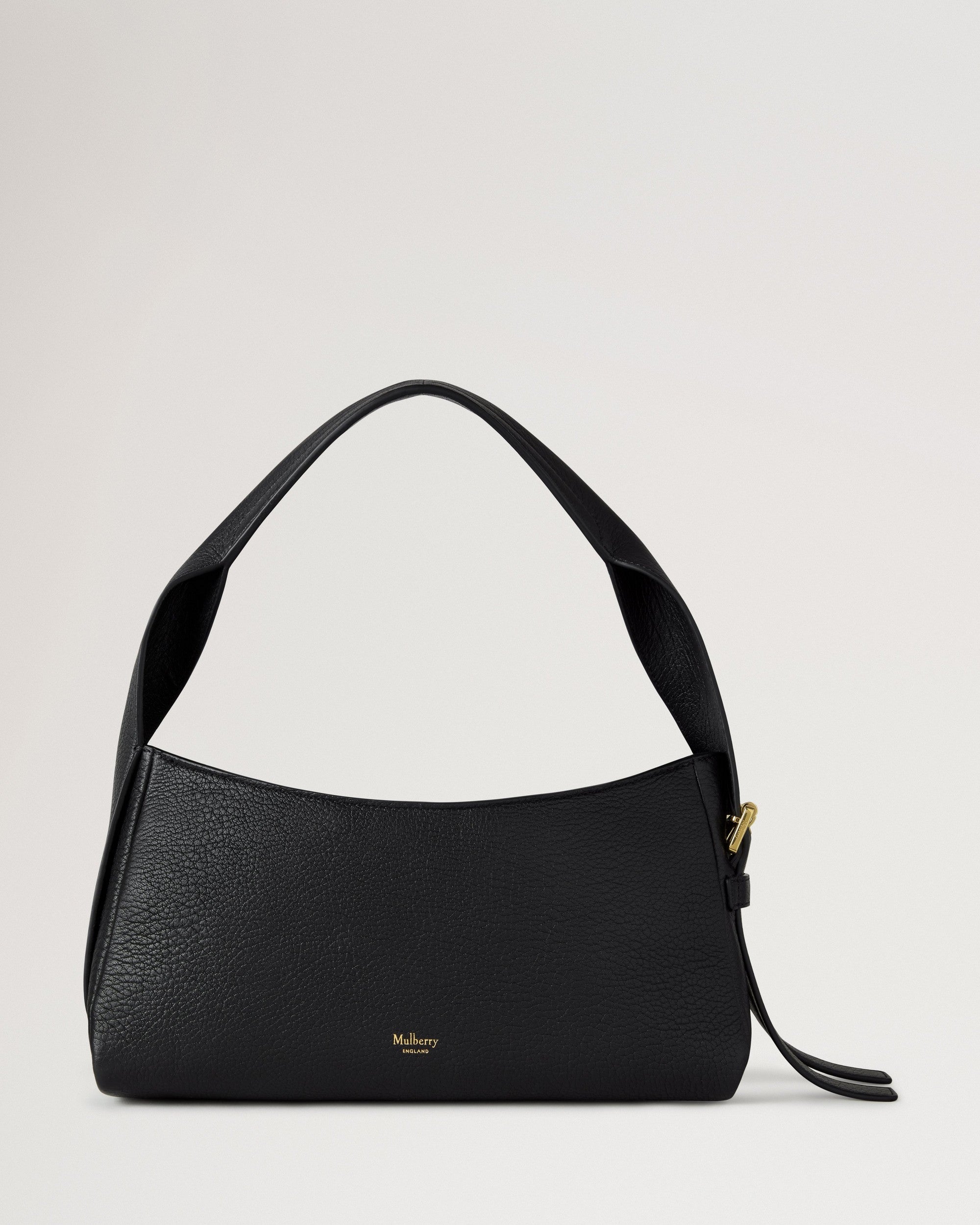 Maggie Axelväska, Naturlig Korn, Svart