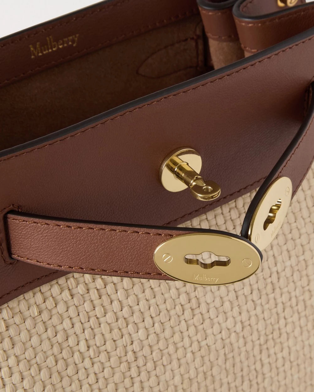 Islington Raffia Hink, Ecrü - Ljus Ek