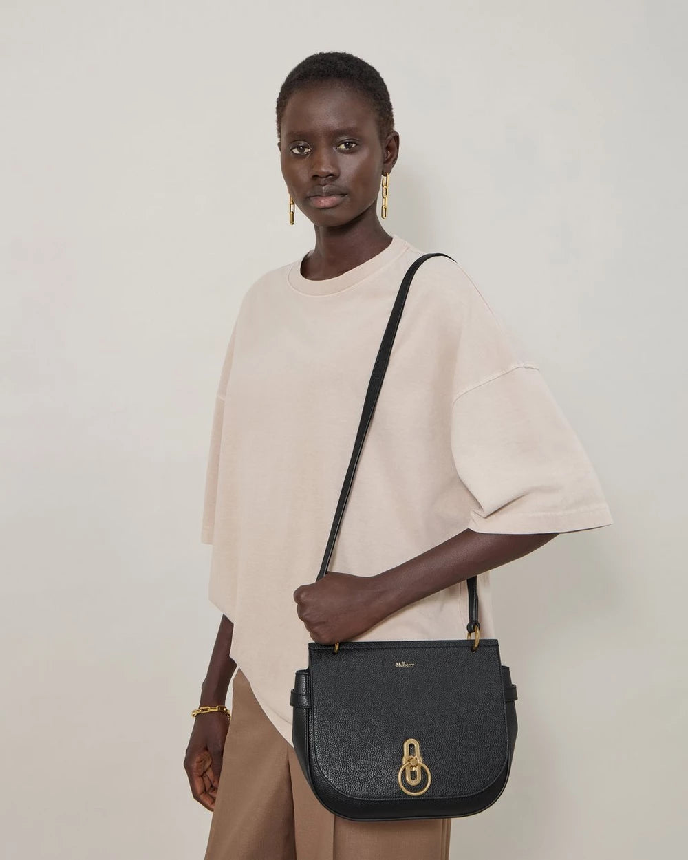 Amberley Satchel Shoulderbag, Black