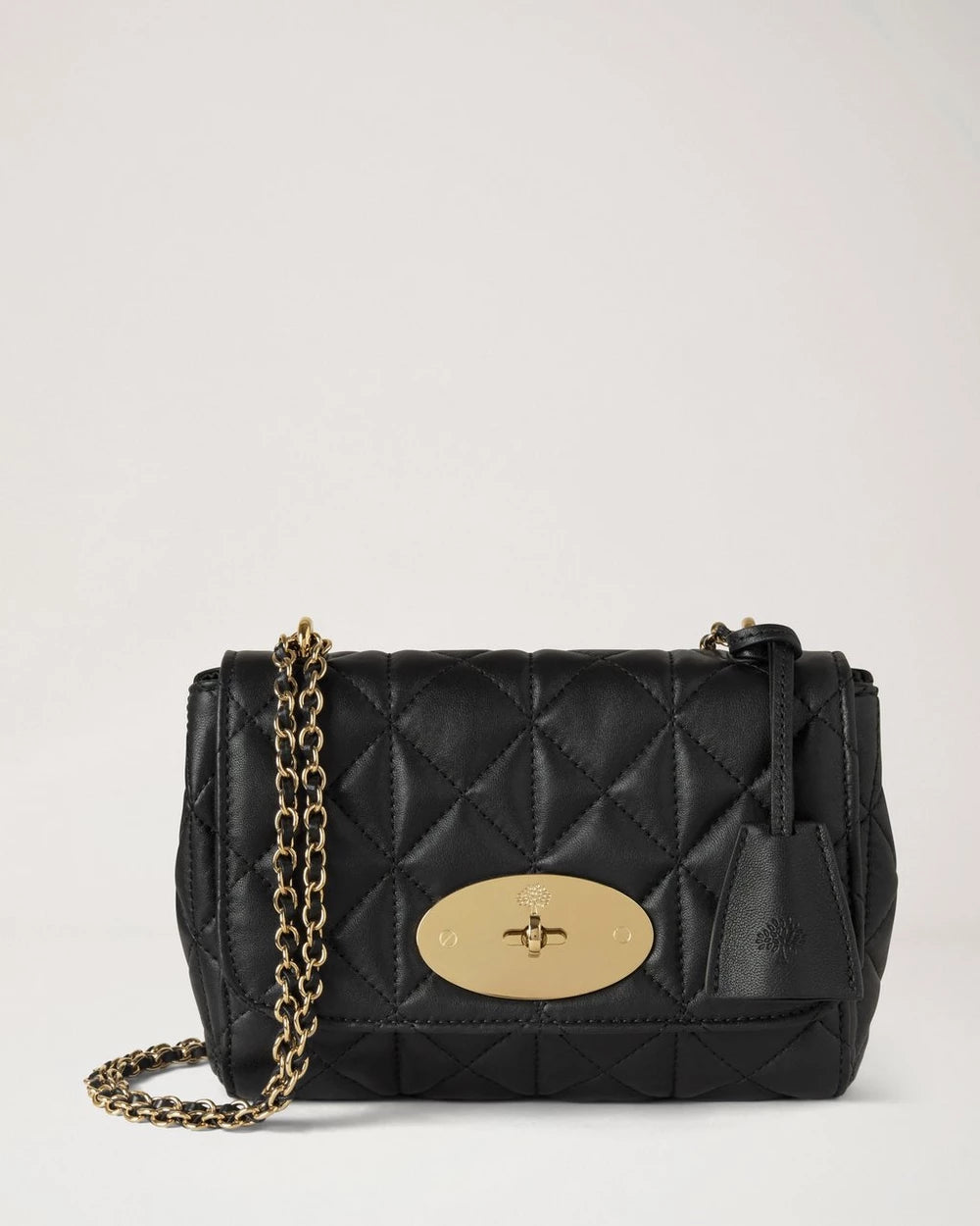 Lily Quilted, Black Nappa