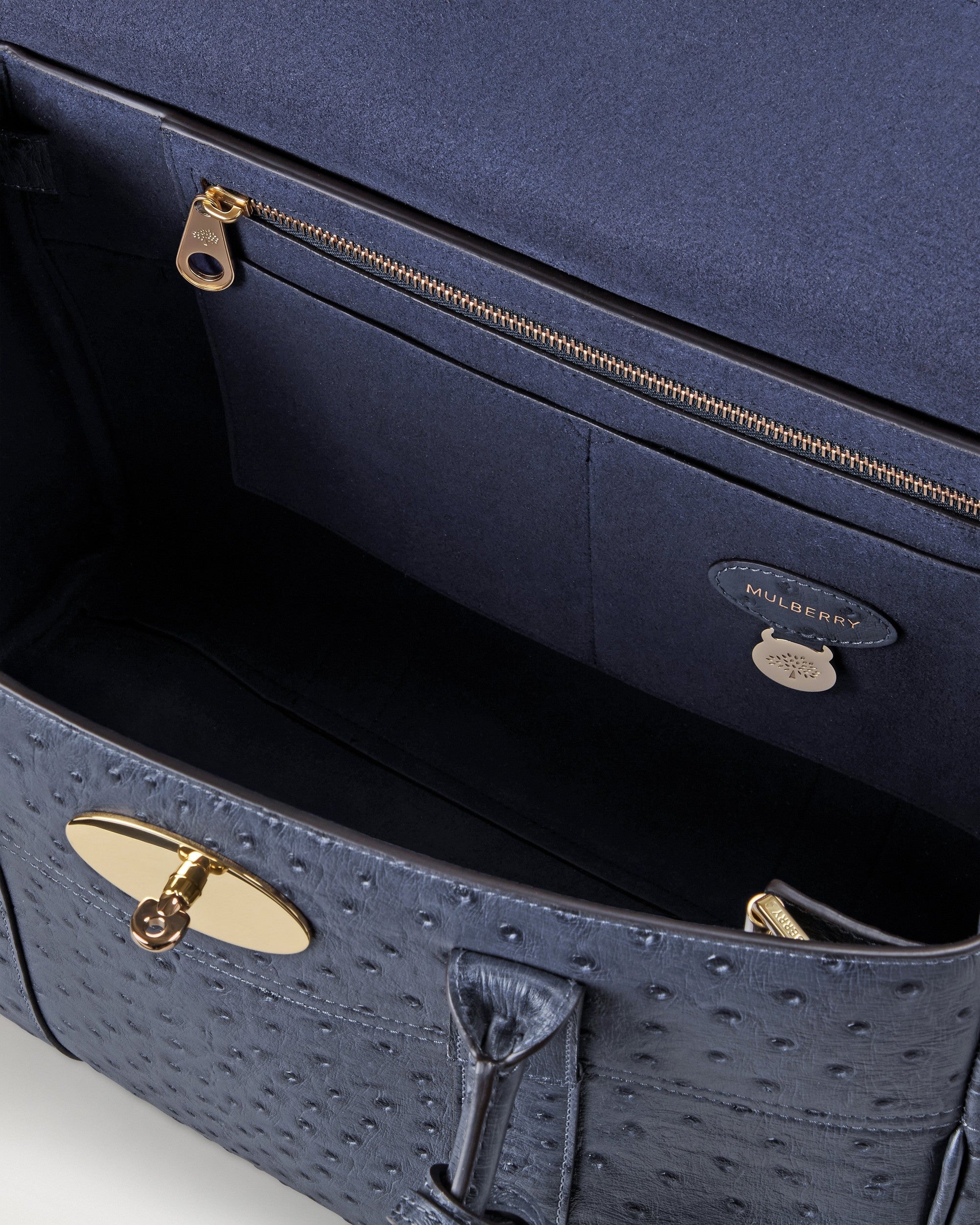 Bayswater strutstryck, stormig blå