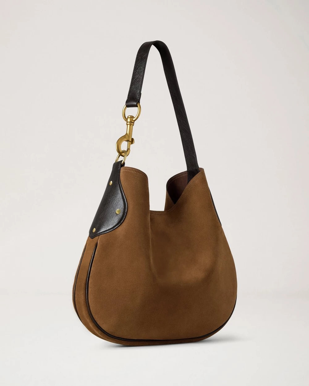Hackney Shoulderbag Suede, Vintage Oak