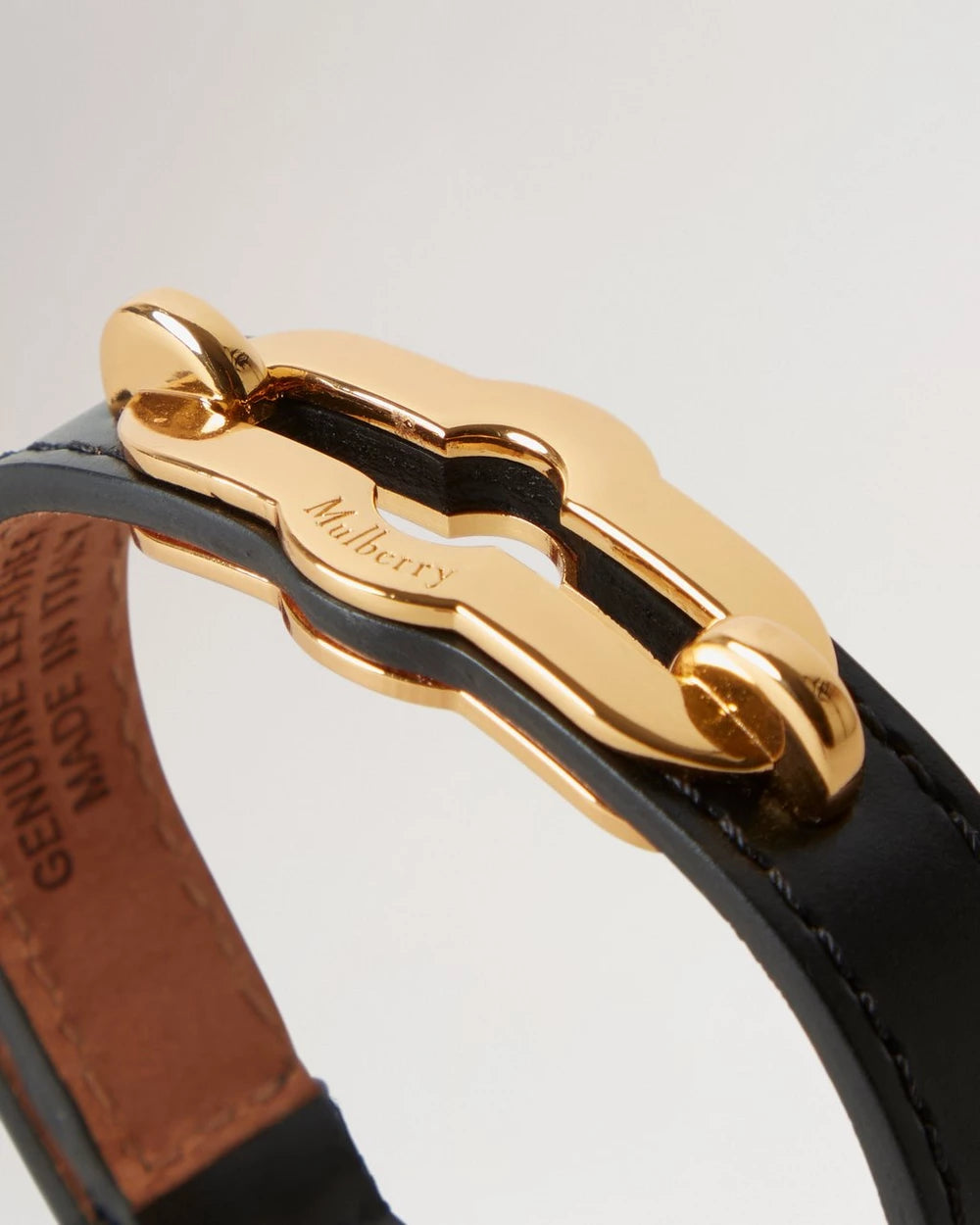 Pimlico Läderarmband, Svart