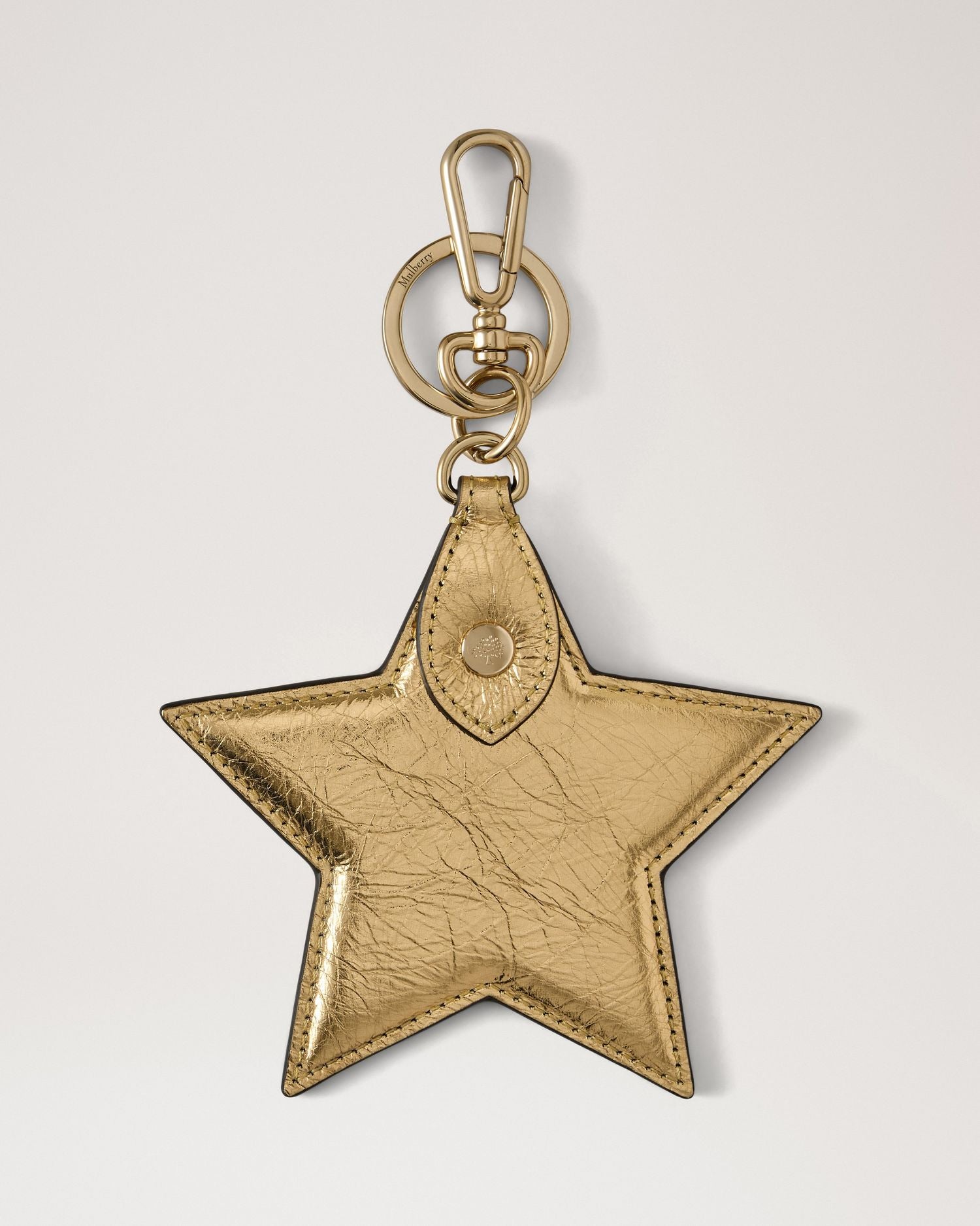 Star Keyring, Golden "Multicolor"