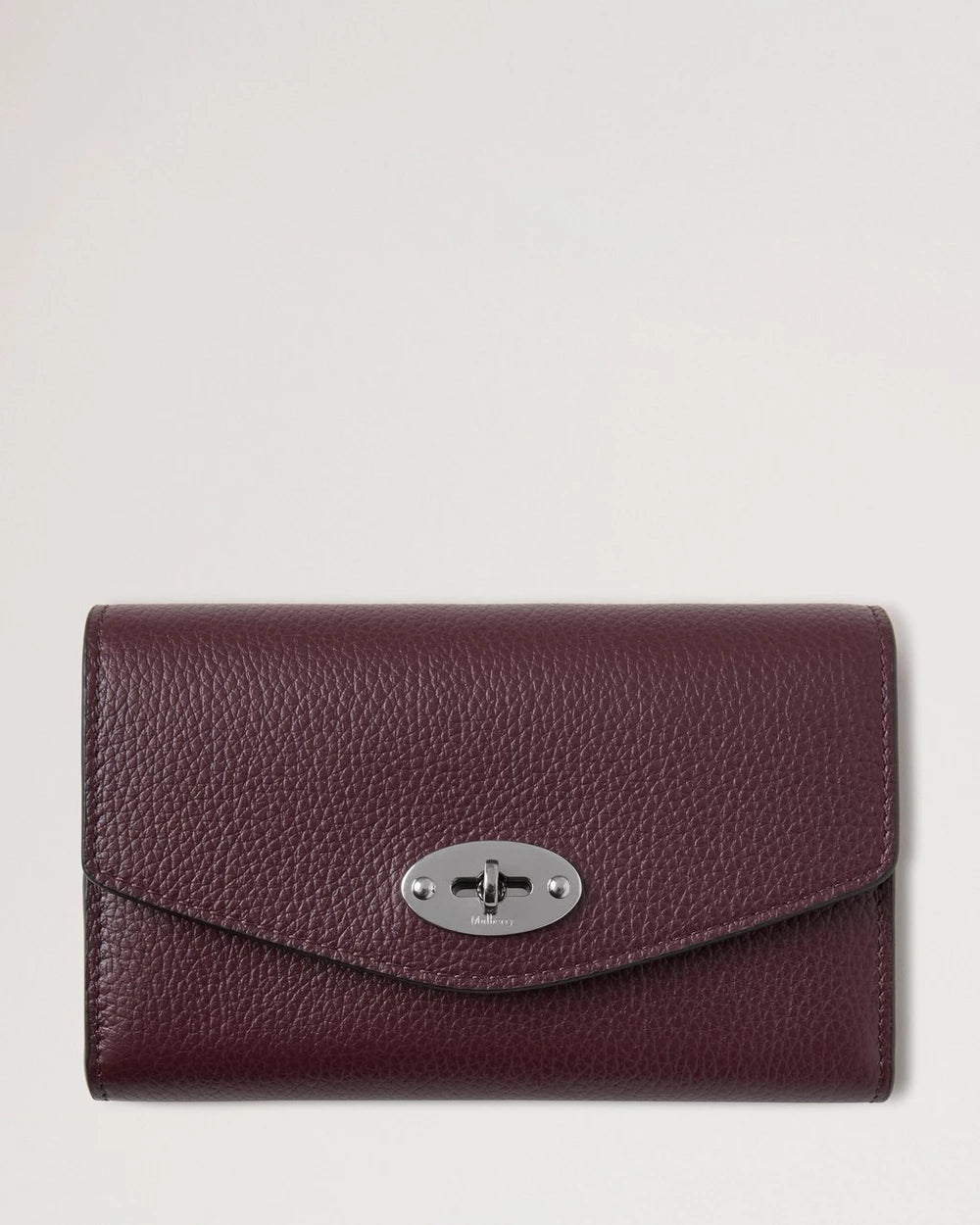 Mulberry - Medium Darley Wallet, Black Cherry