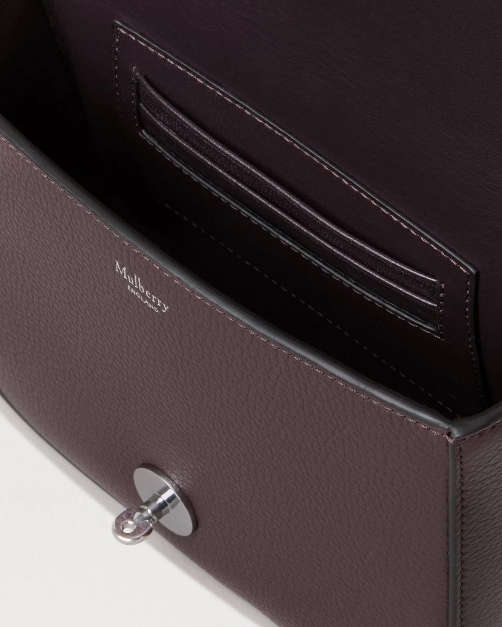 Small Darley Satchelbag, Black Cherry