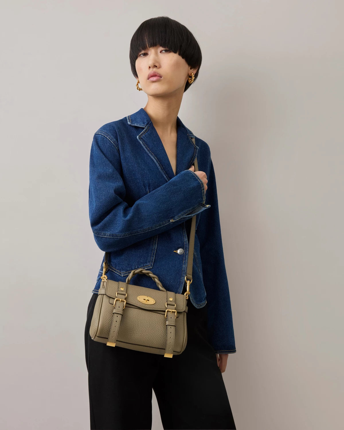 Mini Alexa, Linen Green