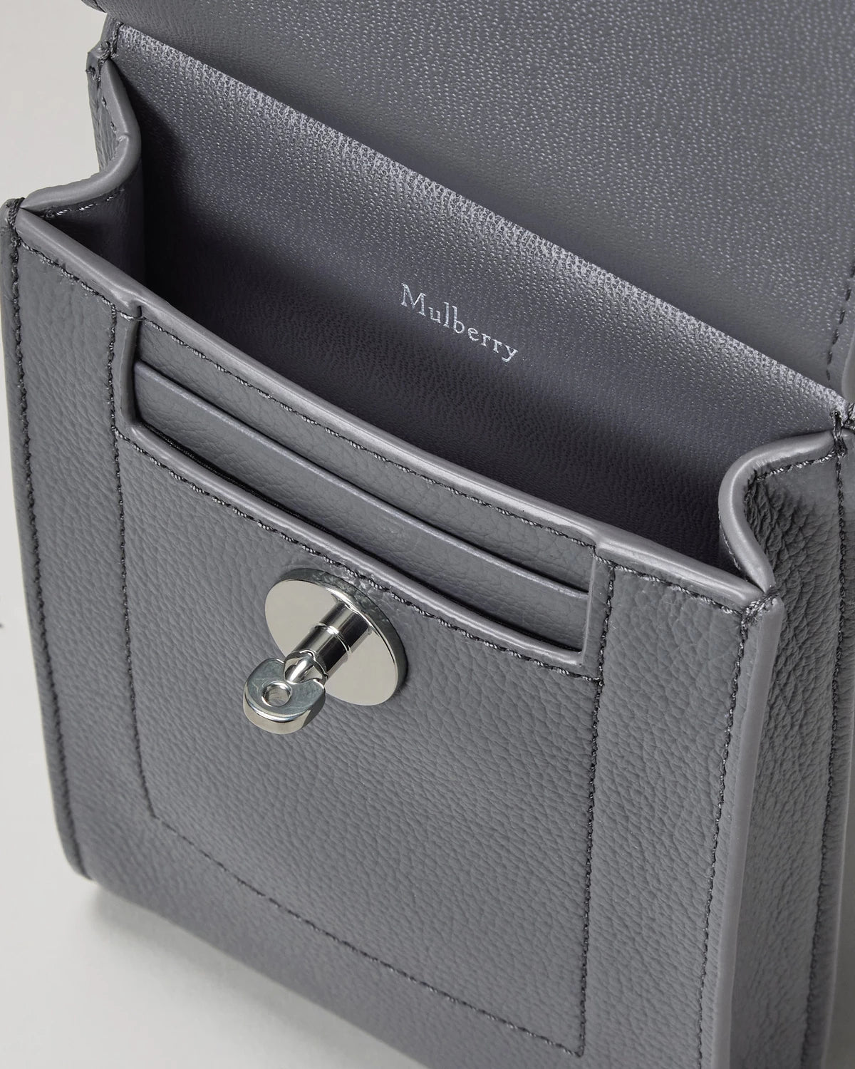 Mini Antony Pouch, Foggy Grey