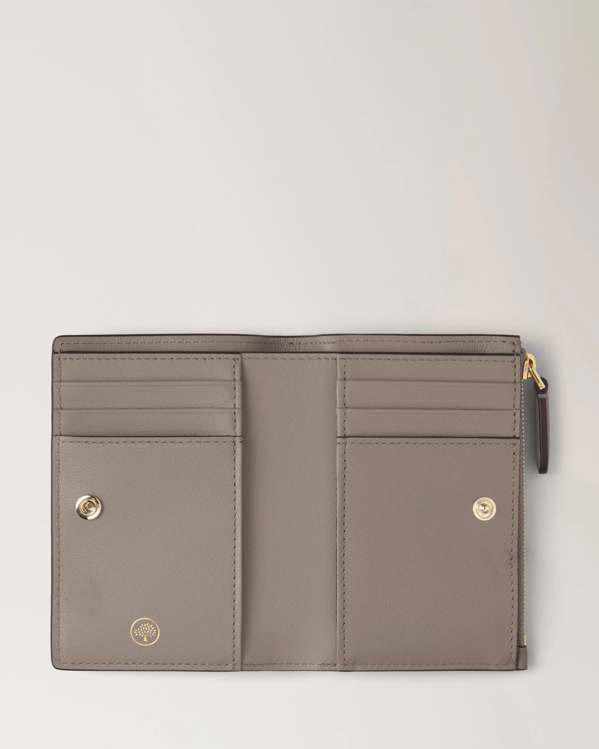 Continent Zipped Bifold, Cashmere Taupe