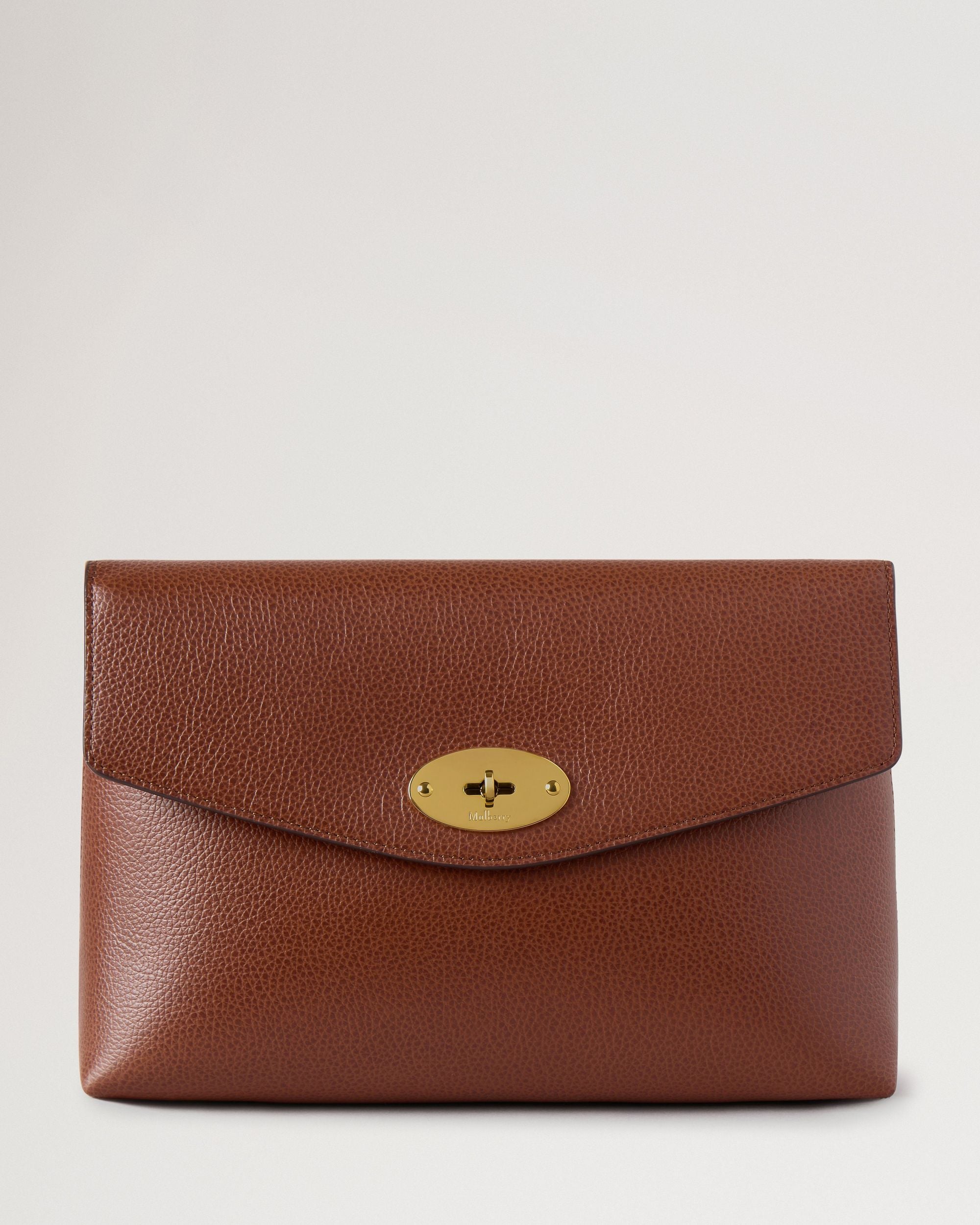 Large Darley Cosmetic Pouch, Oak