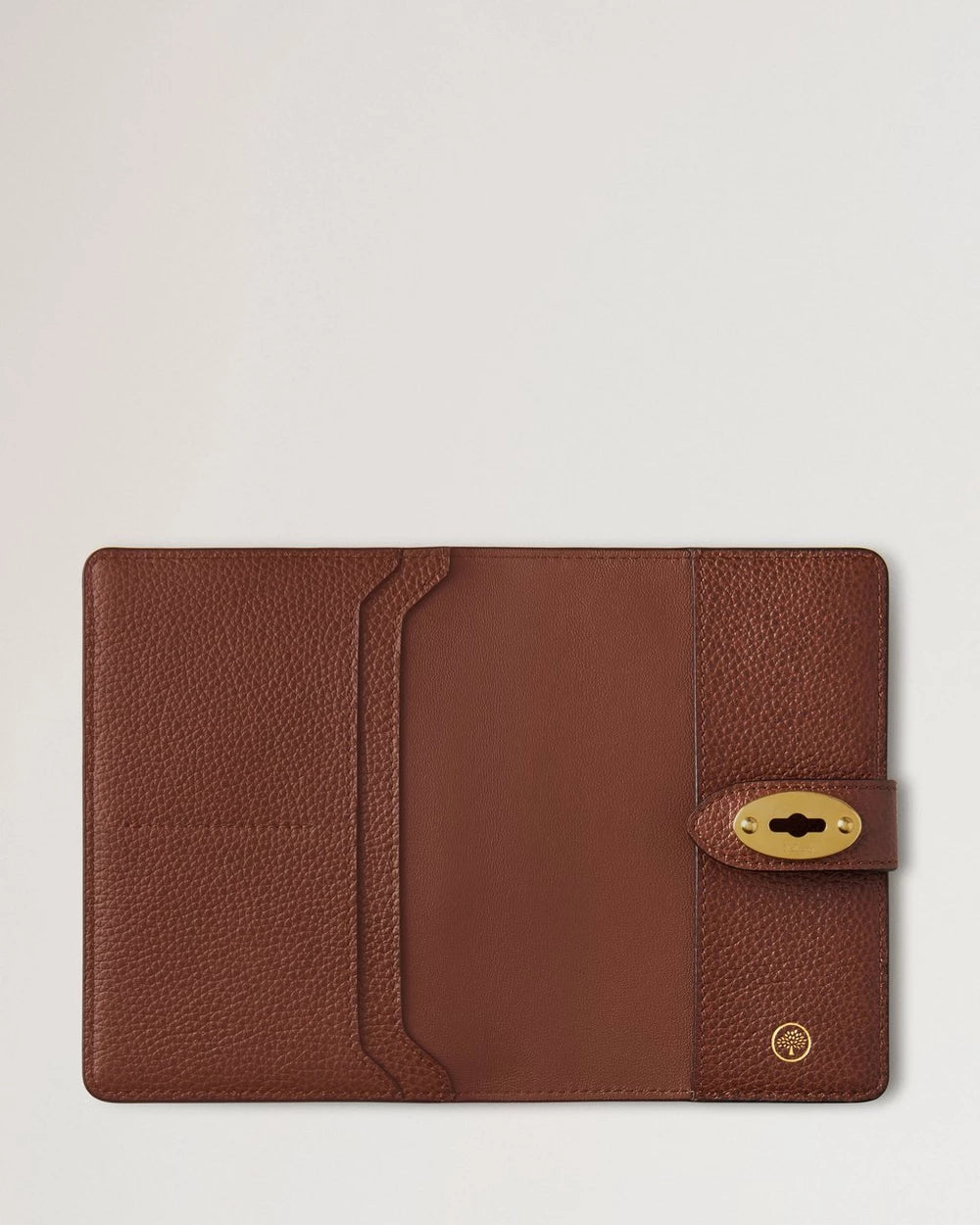 Darley Passport Cover, Oak Two Tone