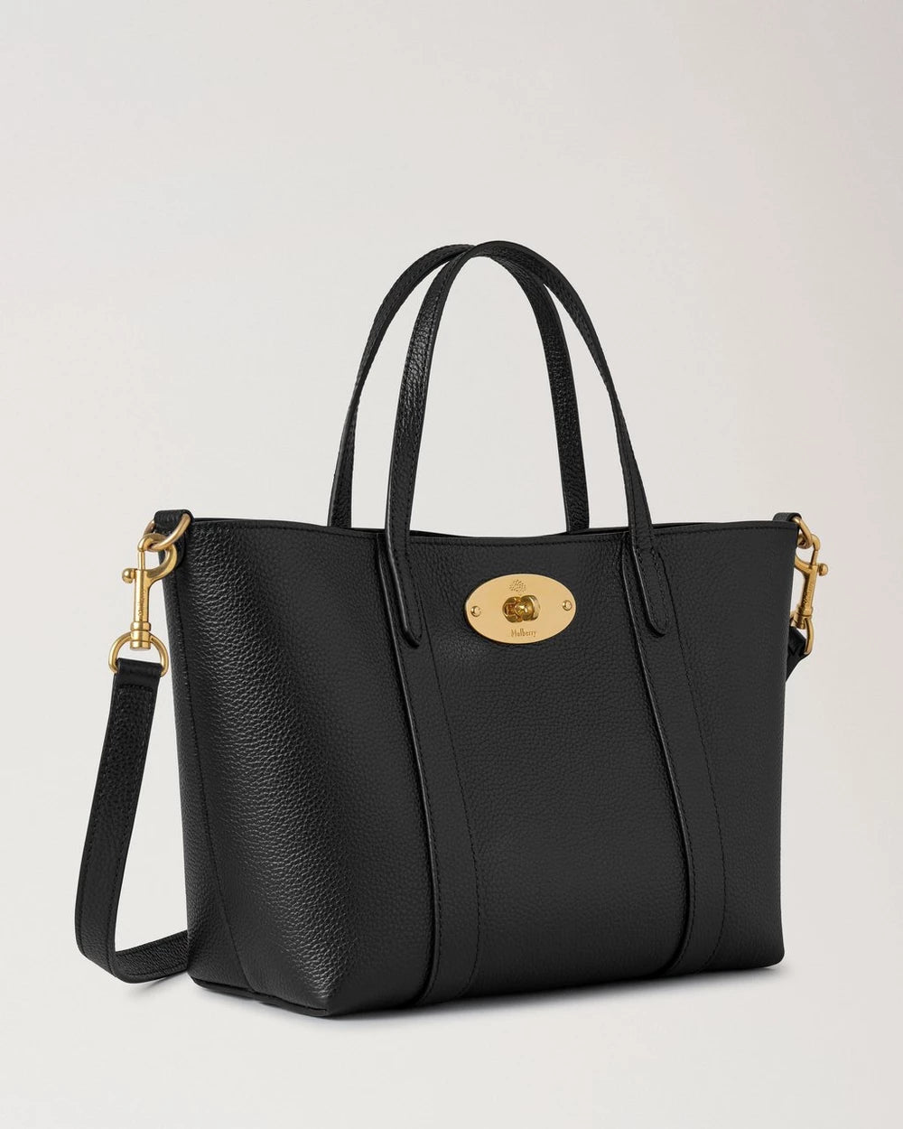 Mini Bayswater-väska, svart