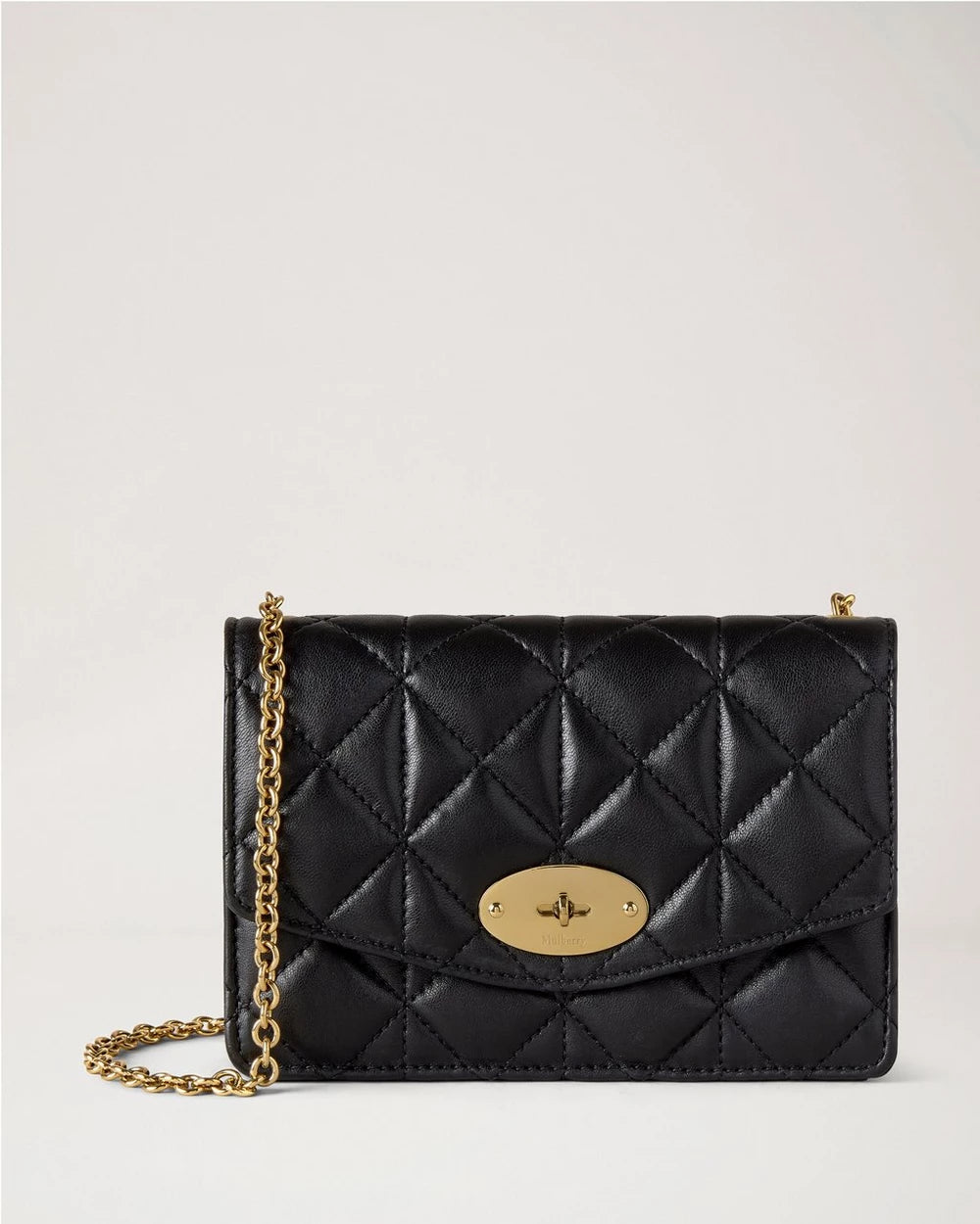 Small Darley, Black Quilted