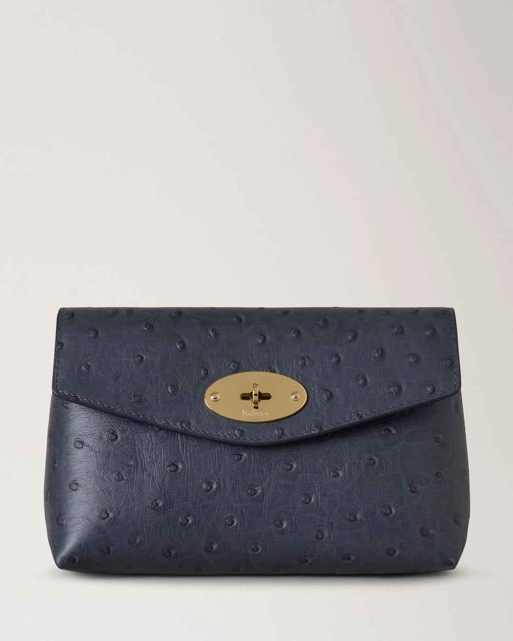 Darley Cosmetic Pouch Ostrich, Stormy Blue