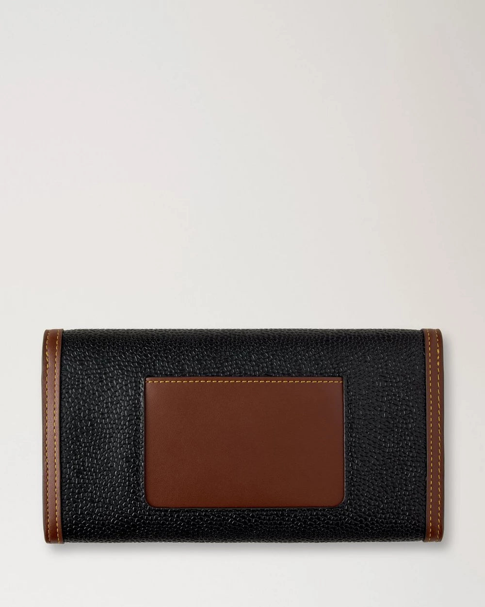 Darley Wallet, Scotchgrain, Black / Cognac