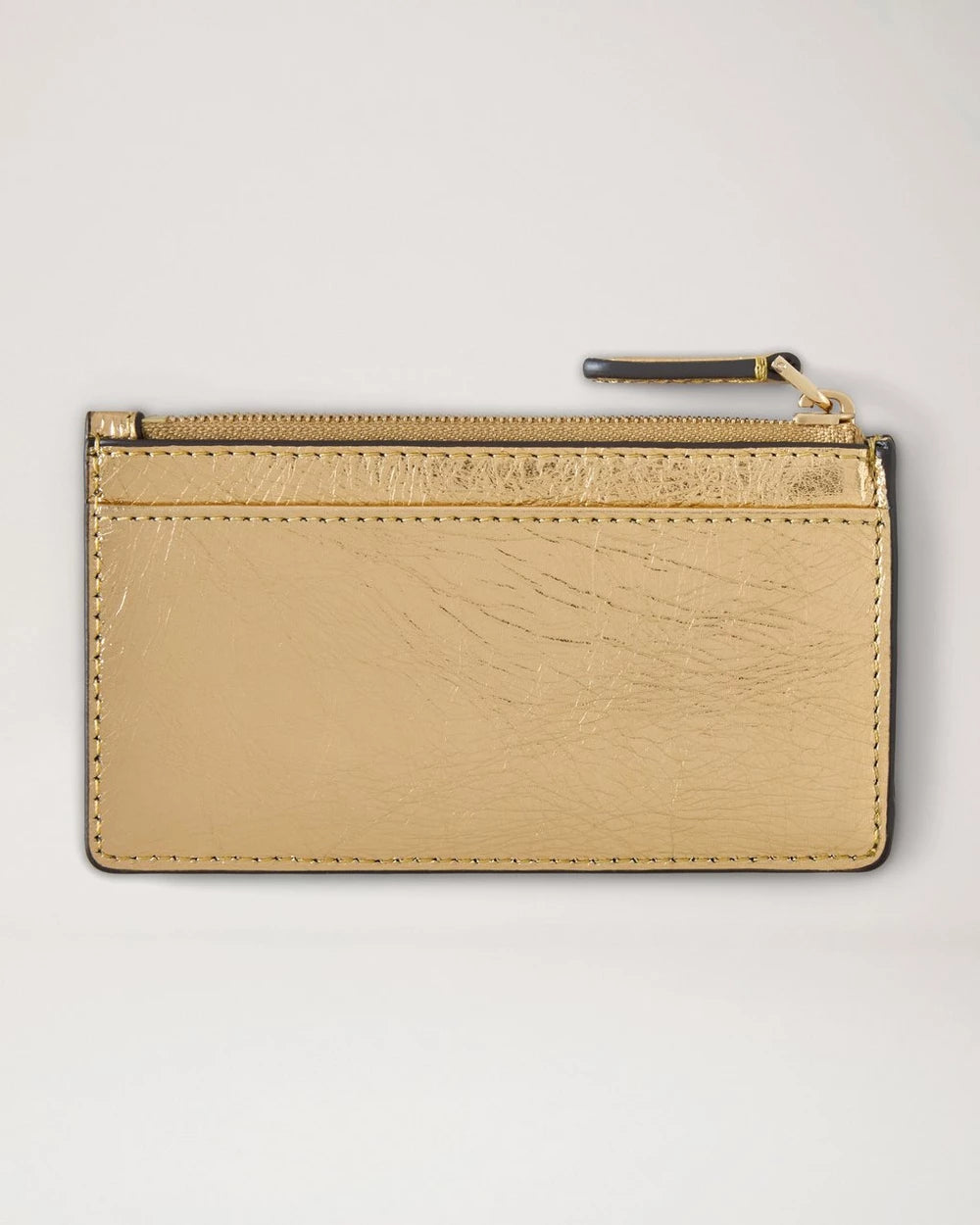 Continental Zipped Long Card Holder, Somerset Gold