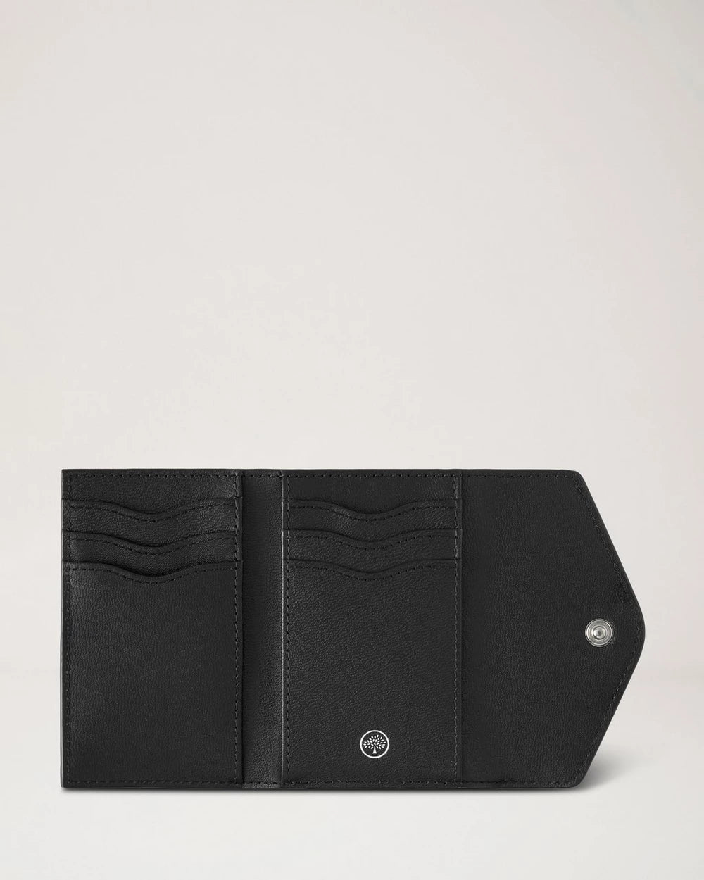 Folded Multi Card Wallet, High Shine Leather