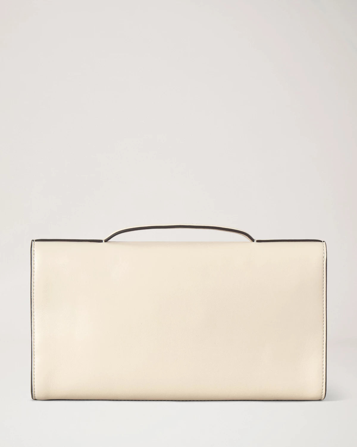 Lily Clutch Buttery Nappa, Eggshell