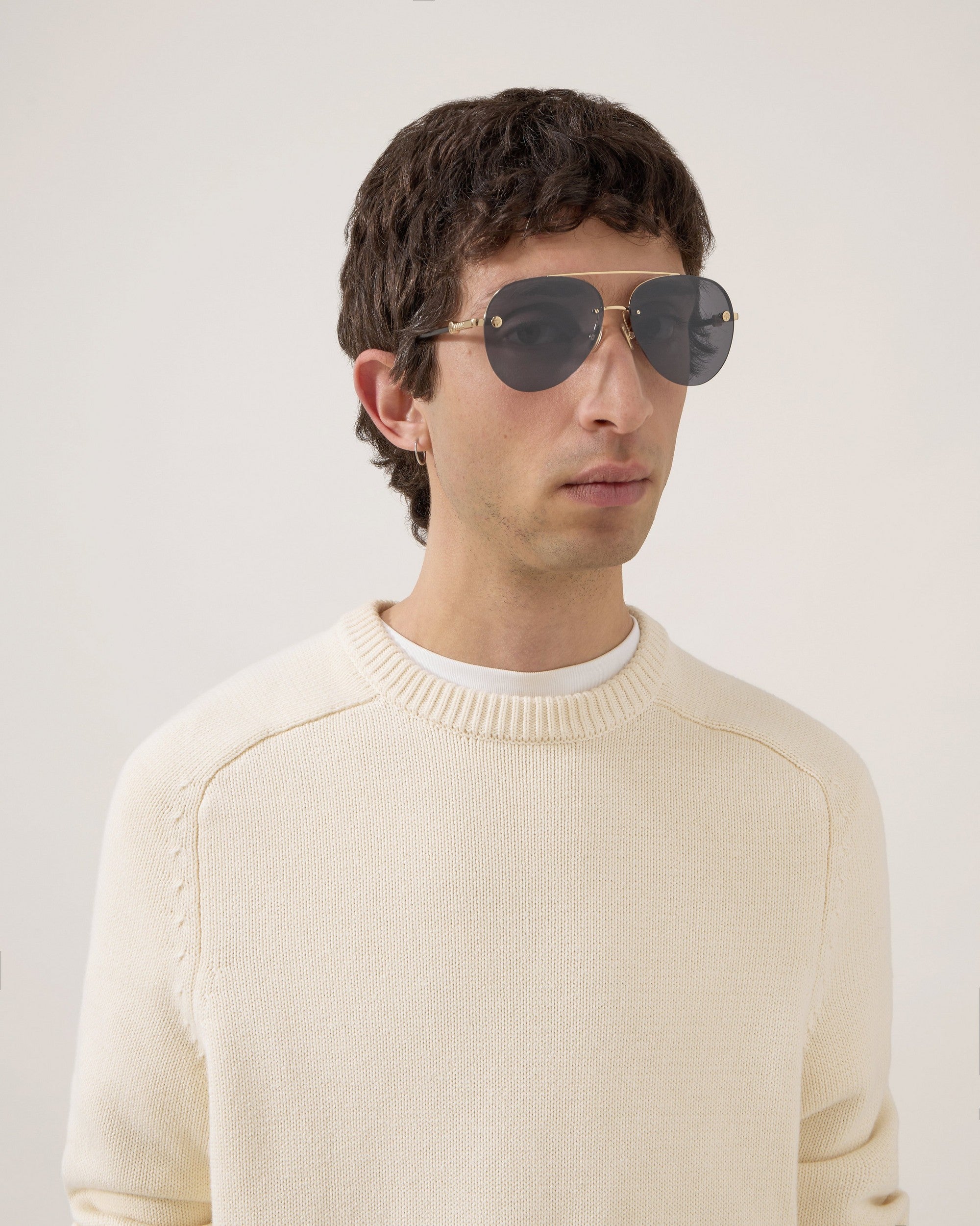 Freddie Sunglasses, Dark Grey Bio Acetate & Bio Nylon