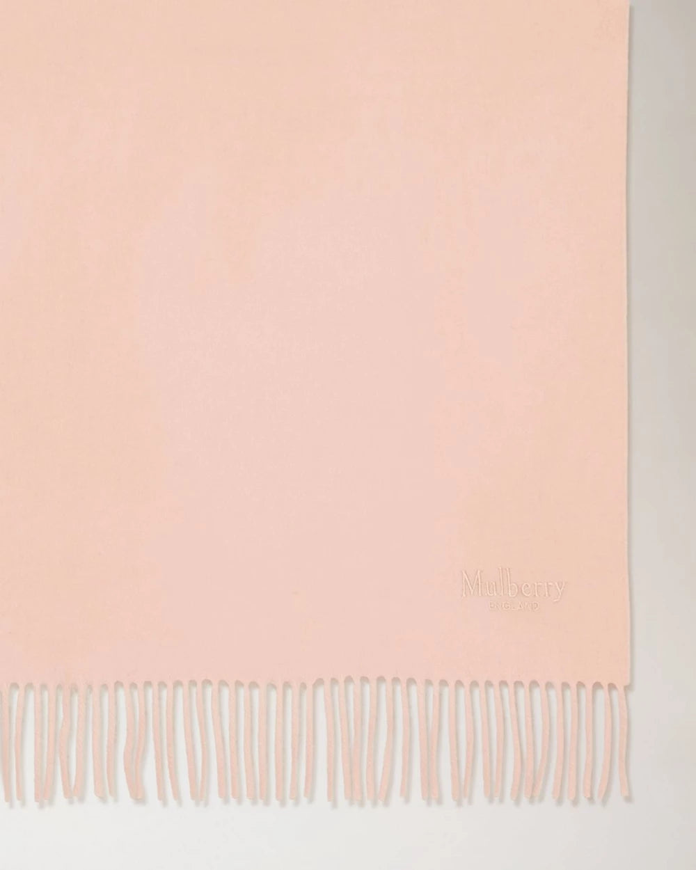 Solid Merino Ull Scarf, rosenvatten,