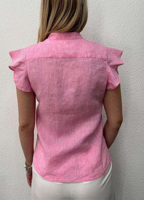 Hali skjorta, ljusrosa