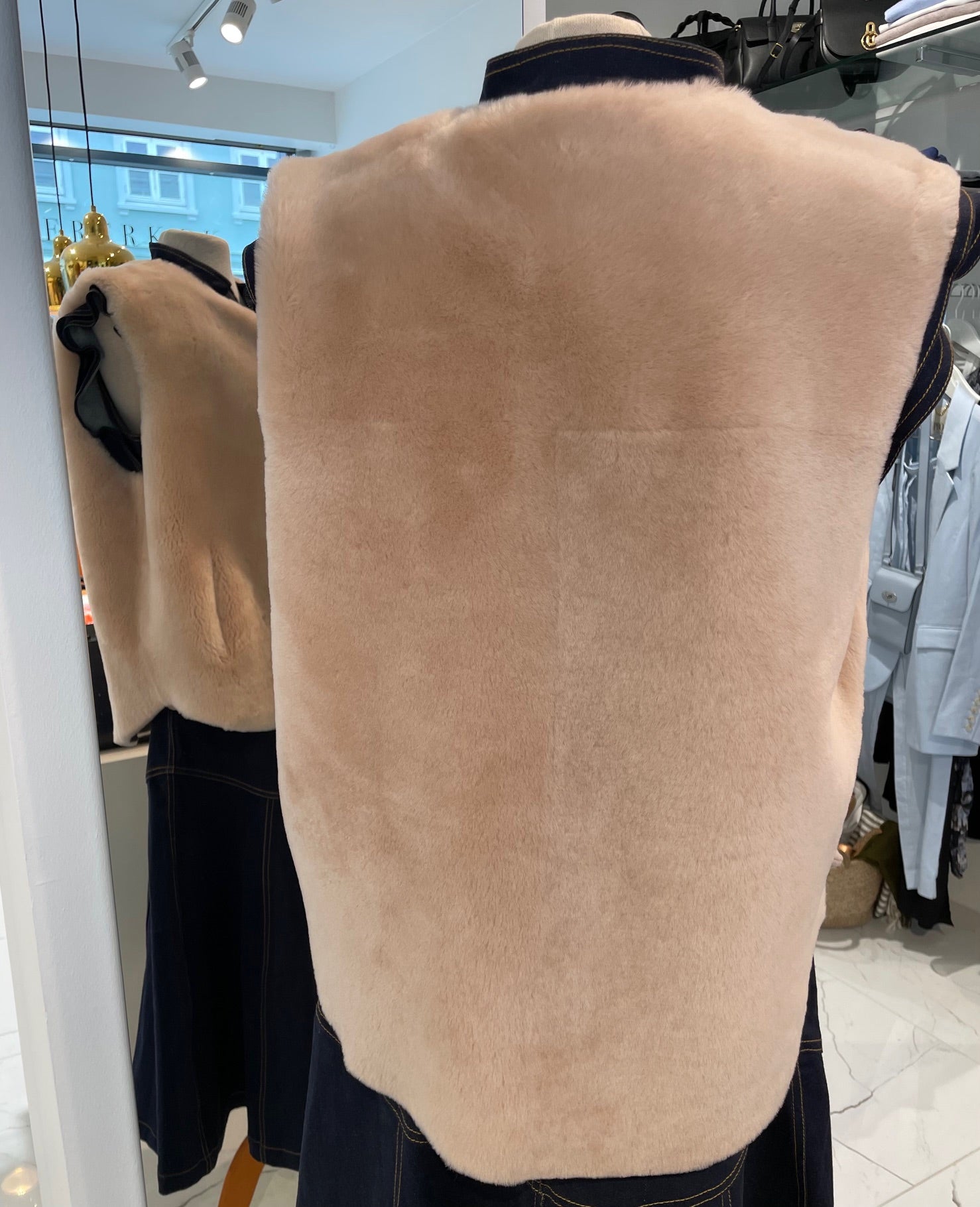 Heidis Vest, Light Pink