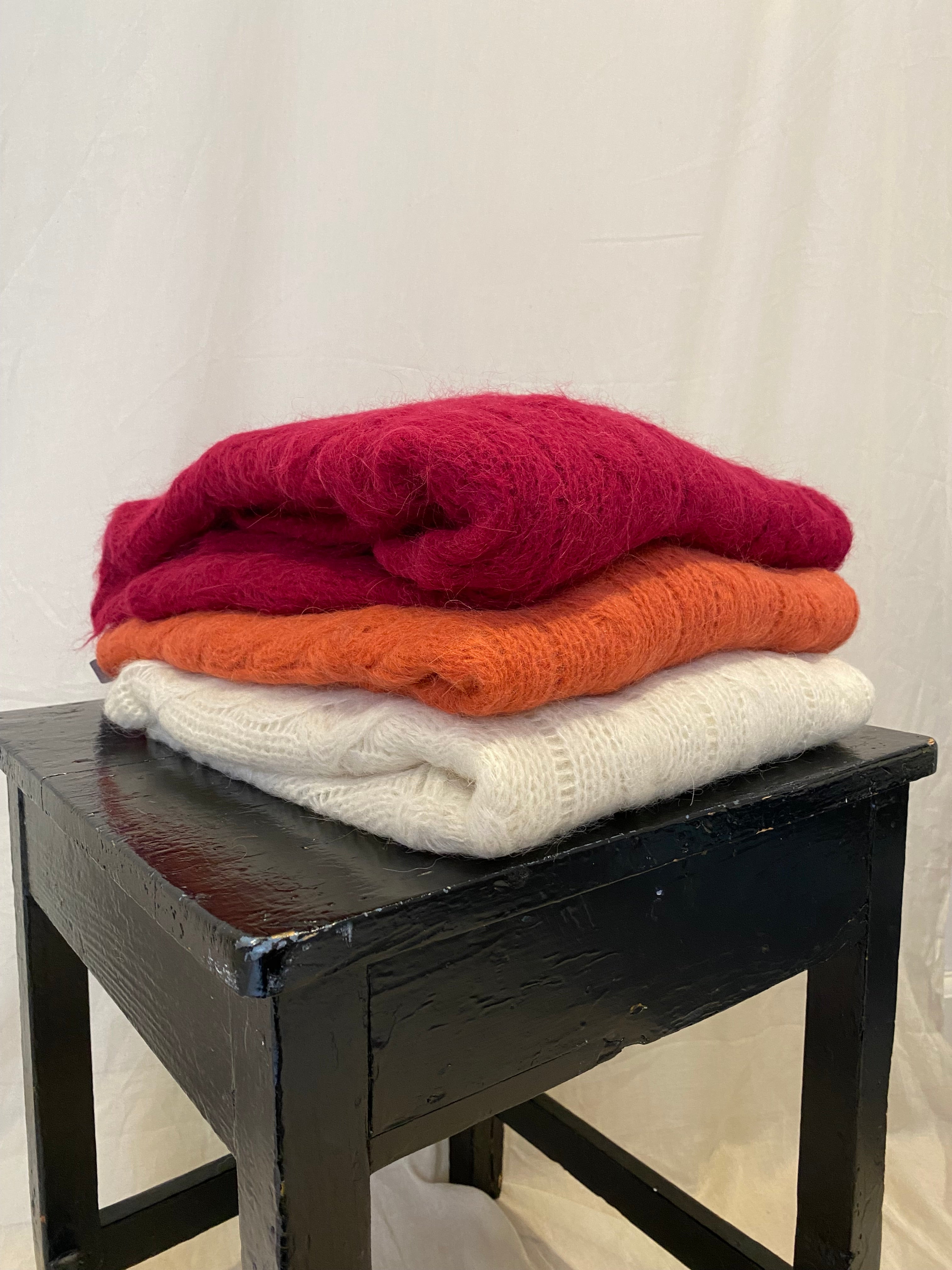 Tröja Alpaca Collo, Ivory