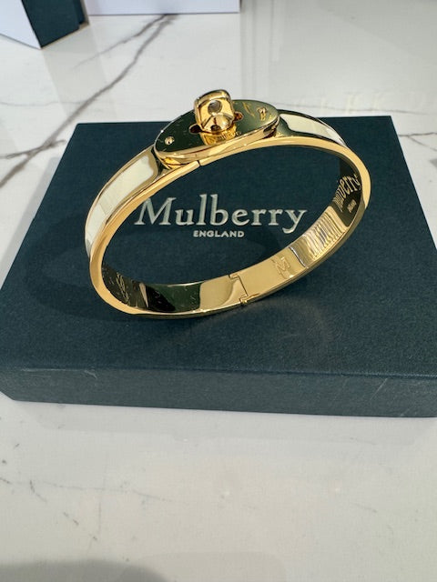 Bayswater Enamel Bracelet, Eggshell