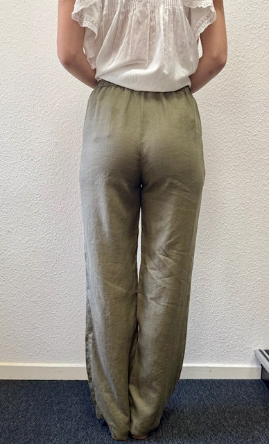 Jessie linnebyxor, skogsgrön