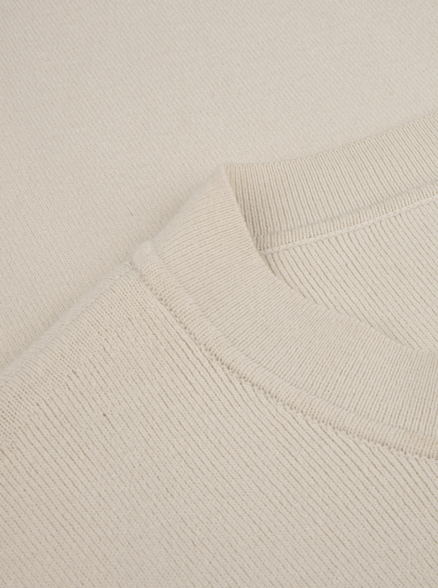 Juliana Kortärmad Stickad, Offwhite