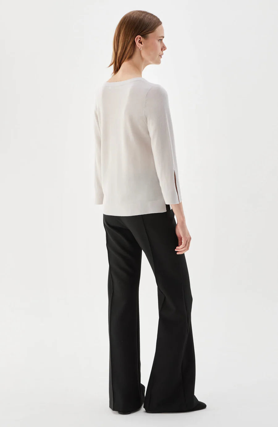 Ocean Super fine Wool Top, Silver Birch