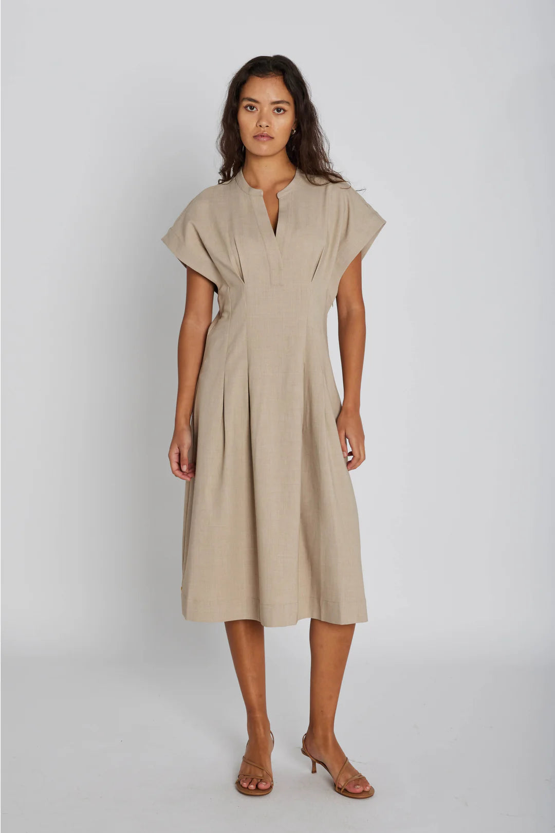 Arkia Dress, Light Sand