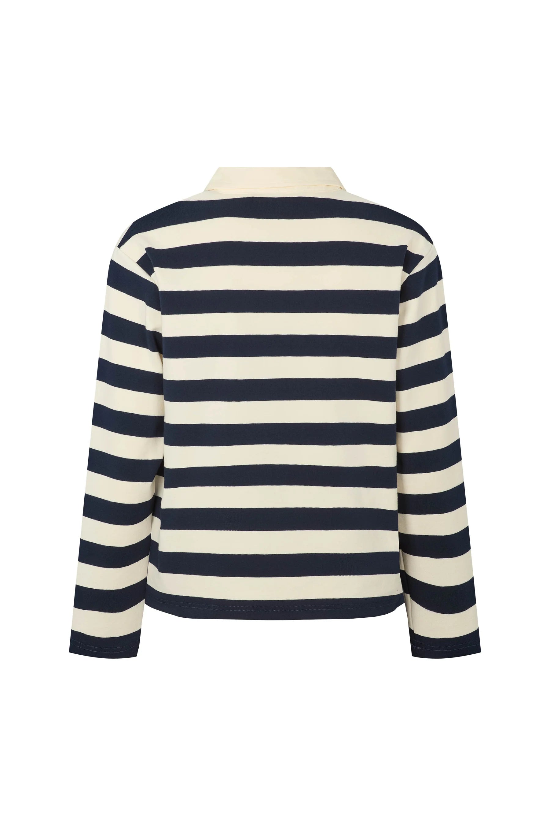 Field Polo Shirt, Offwhite Navy