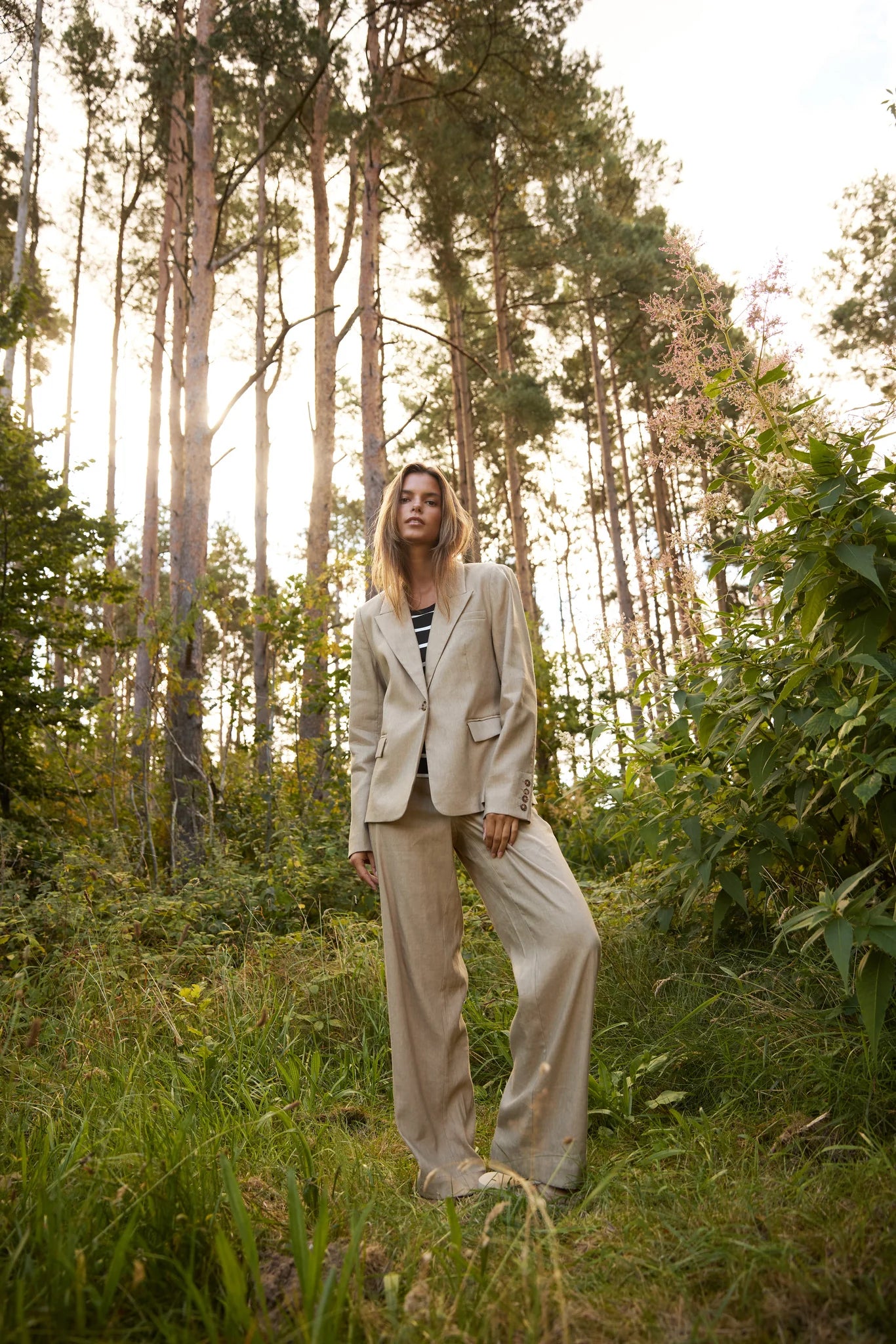 Bani Taillierter Blazer, Hellsand