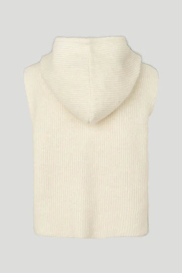 Tea Knit Vest, Ecrü