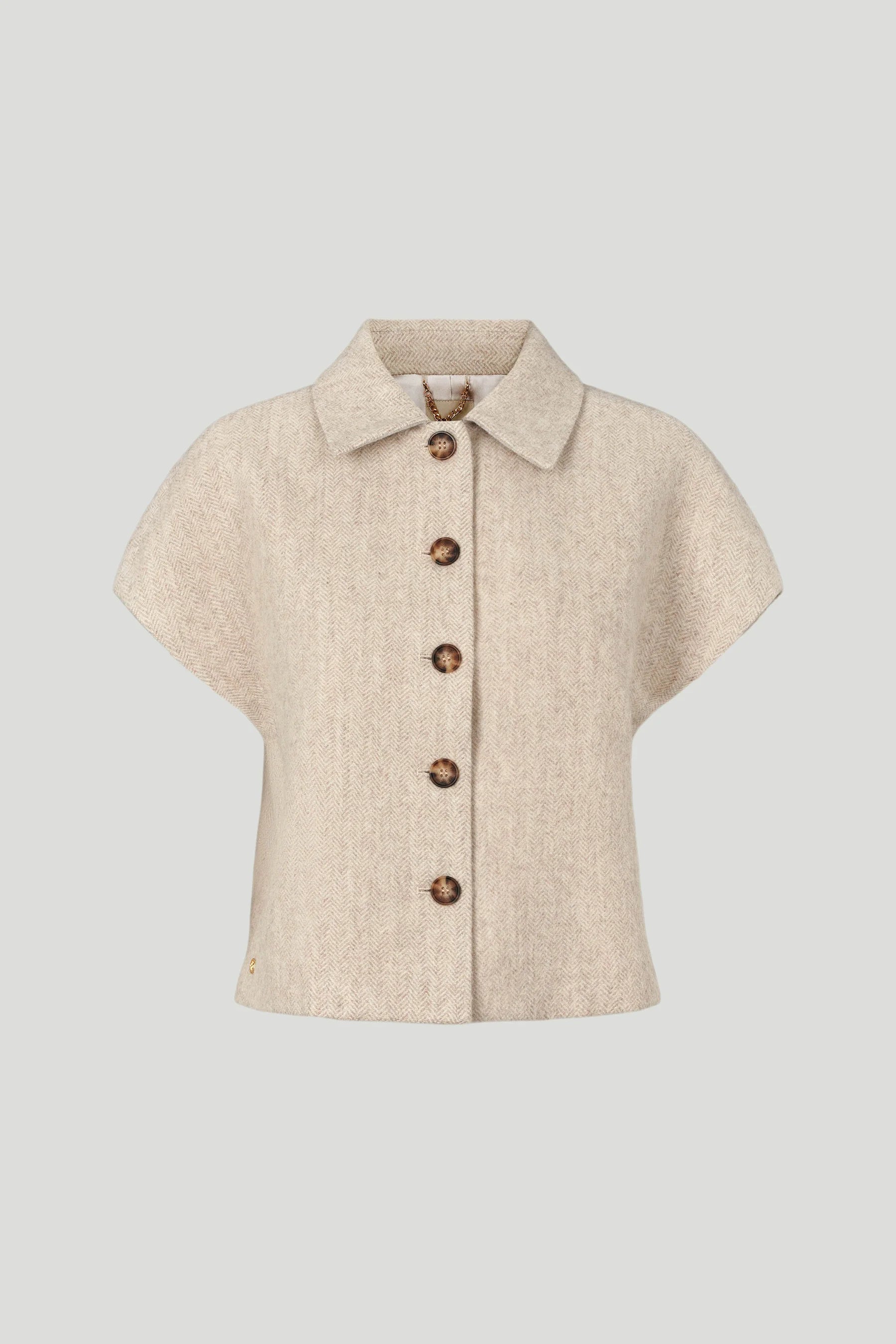 Tona Waist Coat, Light Sand