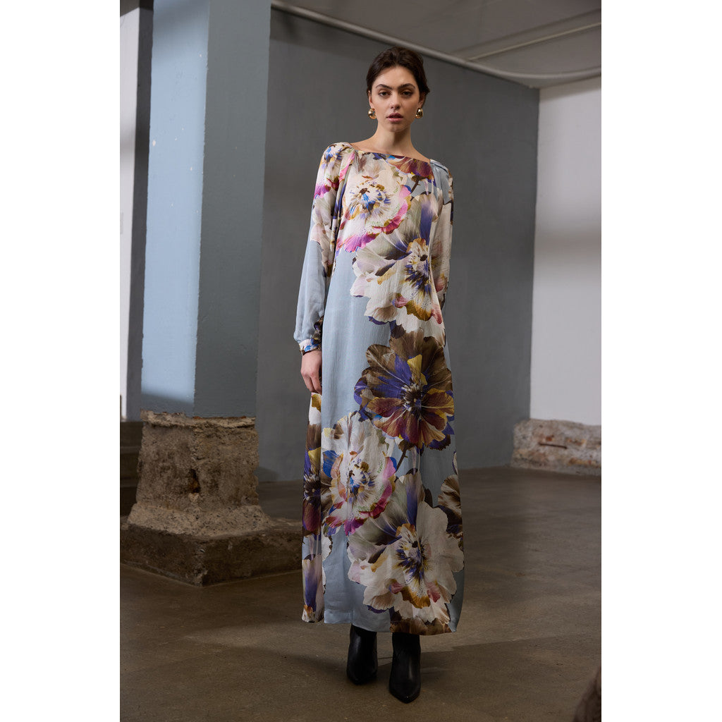 Babelon Klänning, Metallgrå