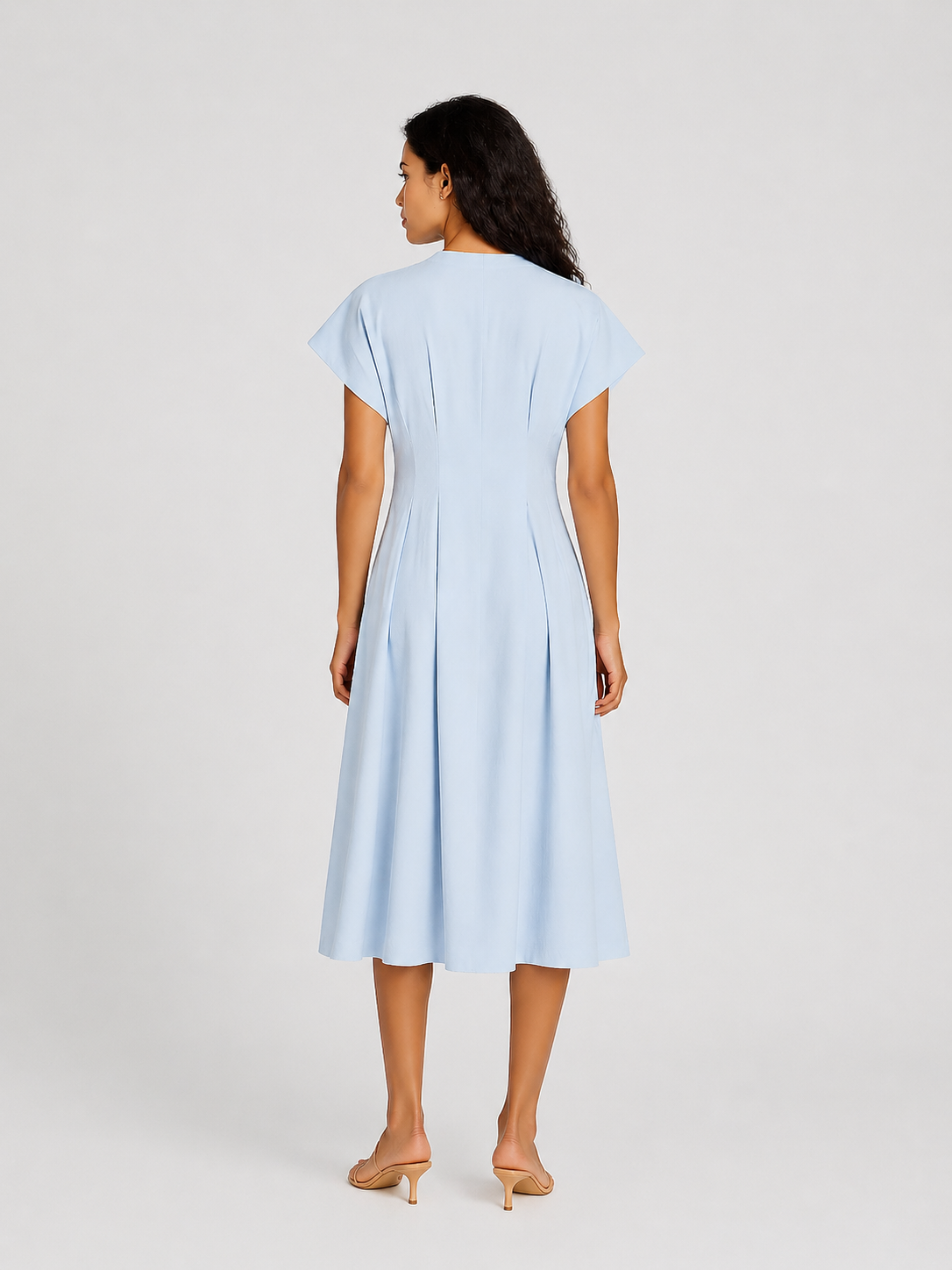 Arkia Dress, Light Blue