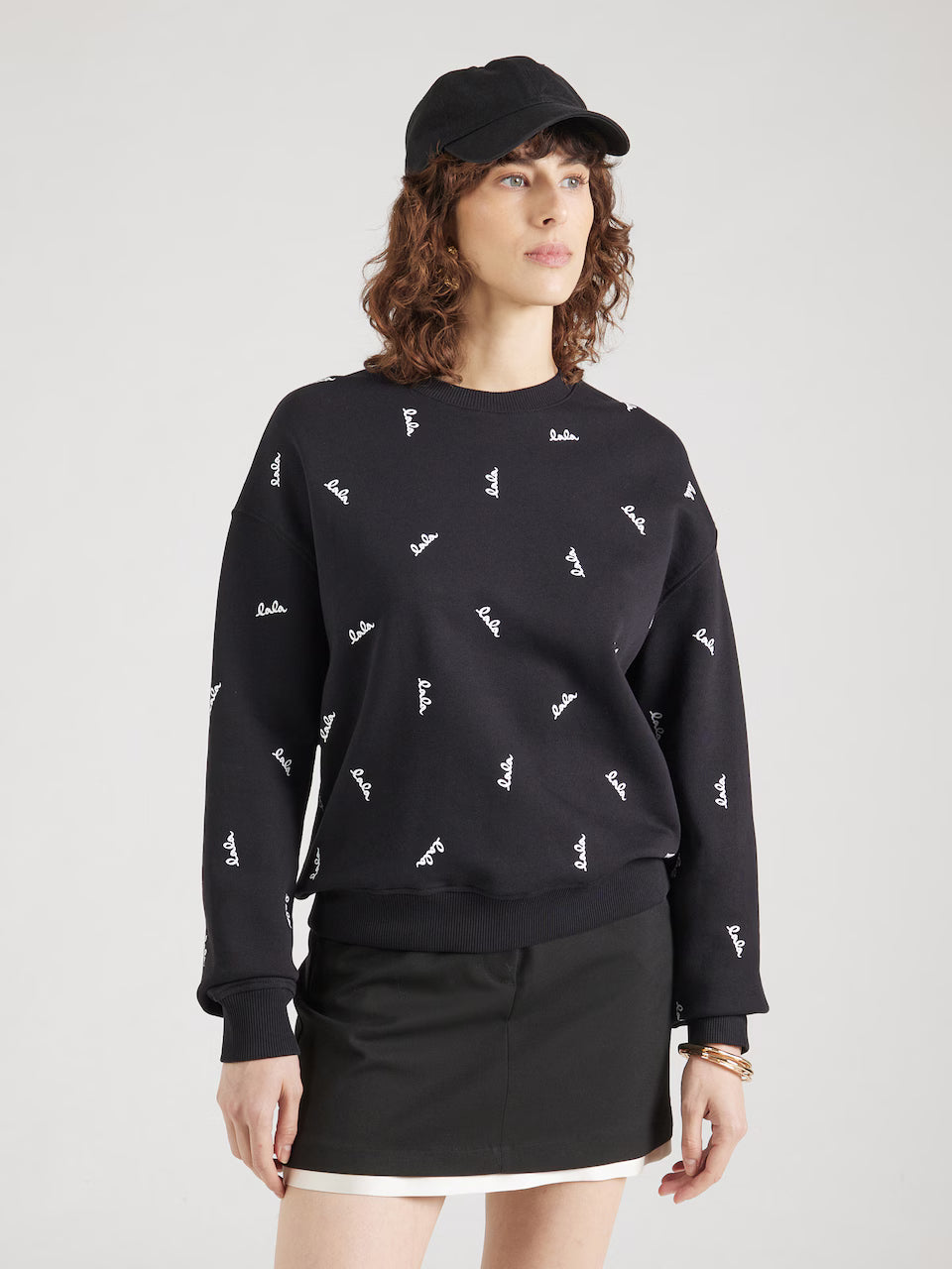 Shiloh Tröja, Svart / Vit Logotyp