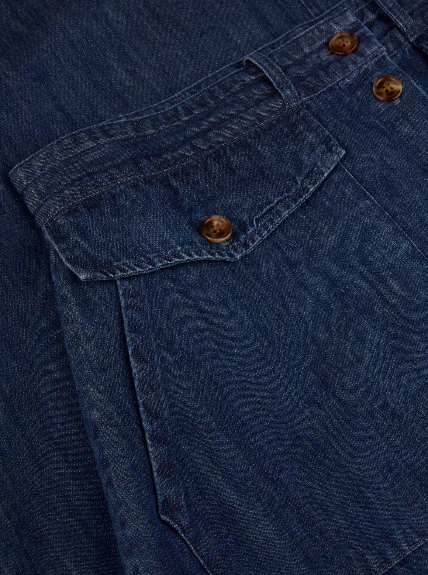 Heidi Mörkblå Cargokjol