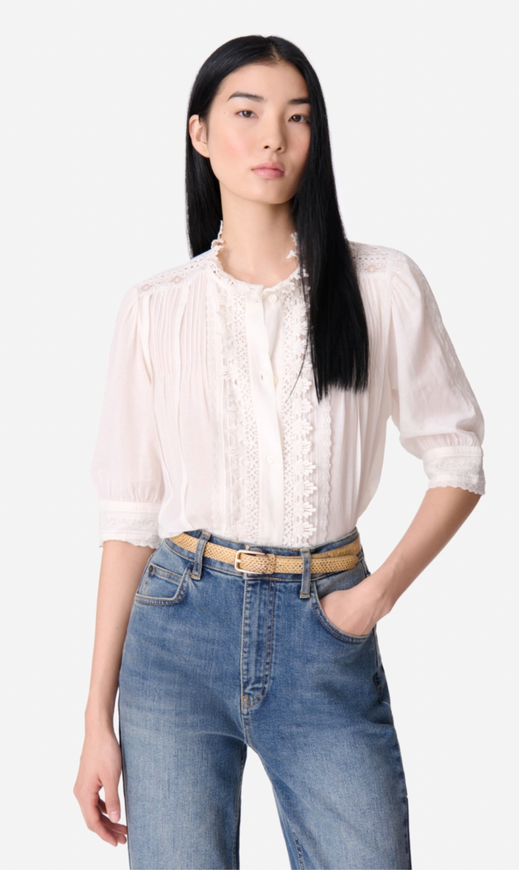 Arseneneo Blouse, White