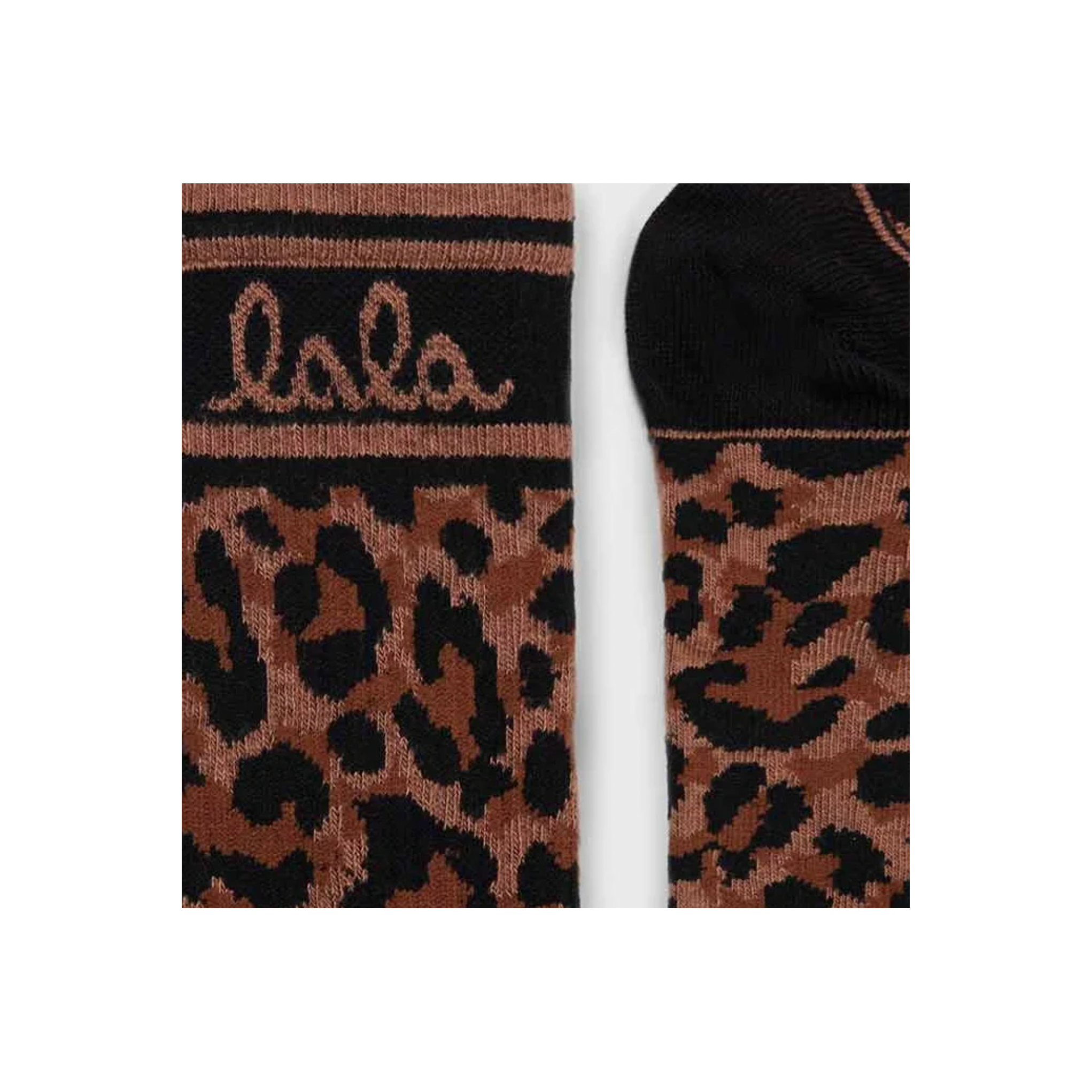 Sanira-strumpor, mörkbruna Leo, en storlek