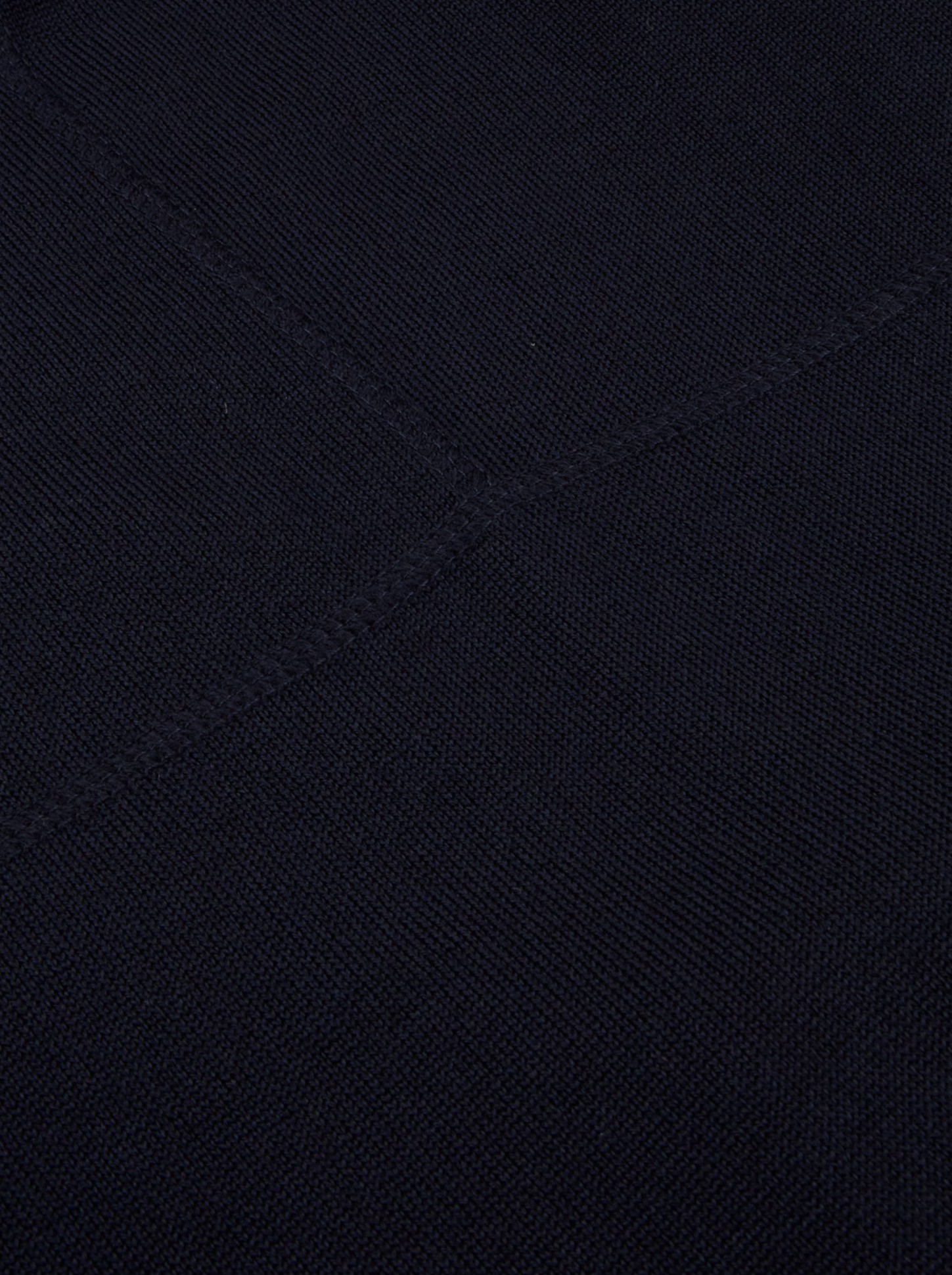 Ilse Stickad Merinoklänning, Marinblå