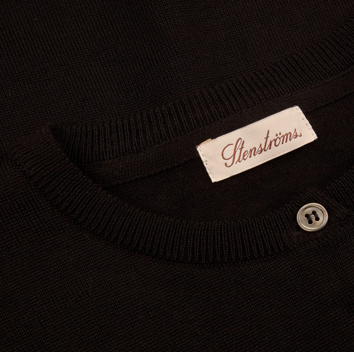 Magali Merino Cardigan, Black