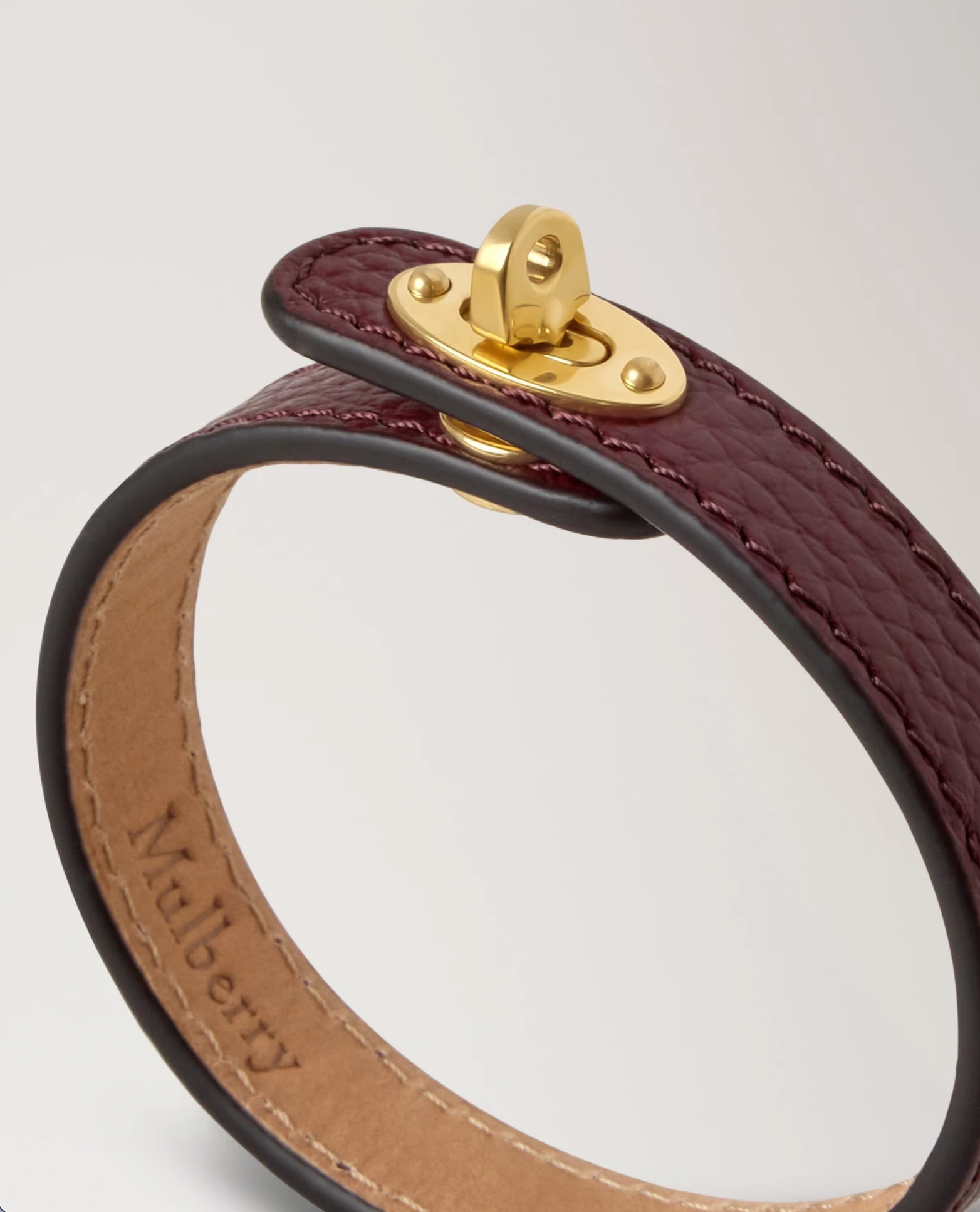 Bayswater Tunt Armband, Svart Körsbär