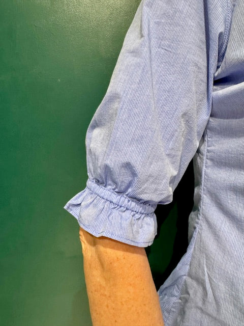 Lilith Blouse Short, Baby Blue